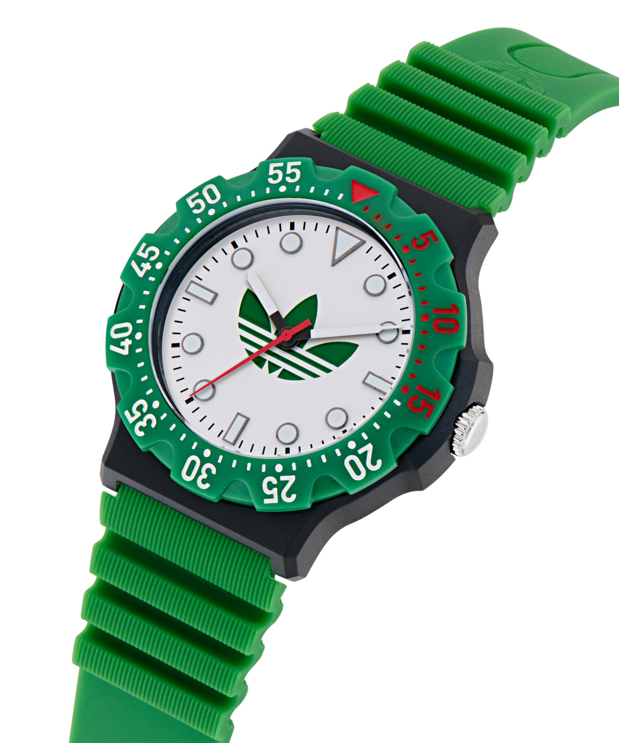 adidas Originals Kwartshorloge DISCOVERER TWO Horloge, herenhorloge, dameshorloge, siliconen armband, lichtgevende wijzers