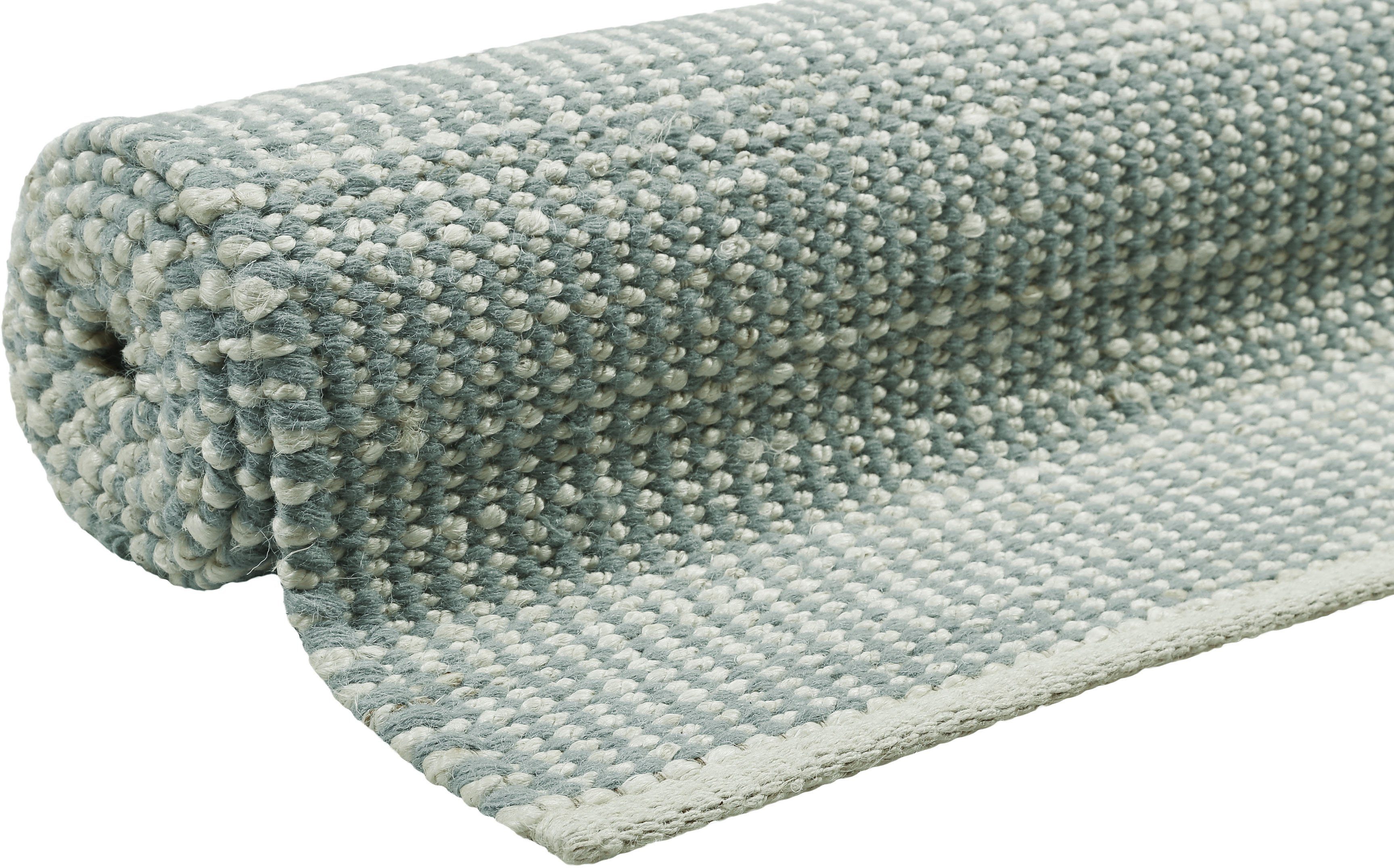 Esprit Wollen kleed Gobi ESP-711 Natuurvezeltapijt van jute en wol, handgeweven