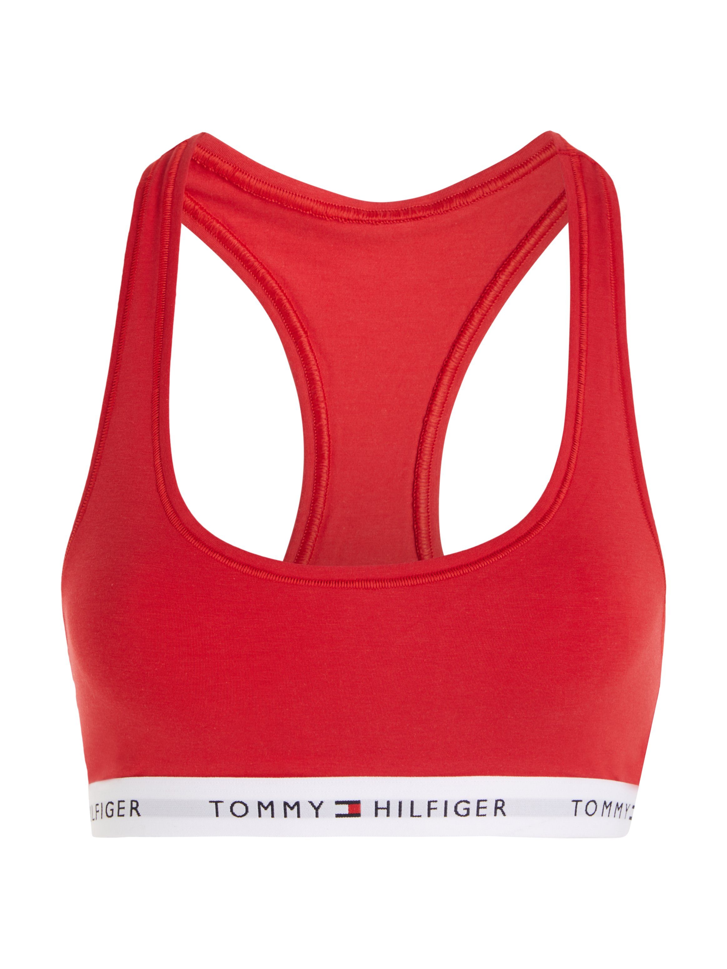 Tommy Hilfiger Underwear Sportbustier met tommy hilfiger opschriften op de onderbusteband
