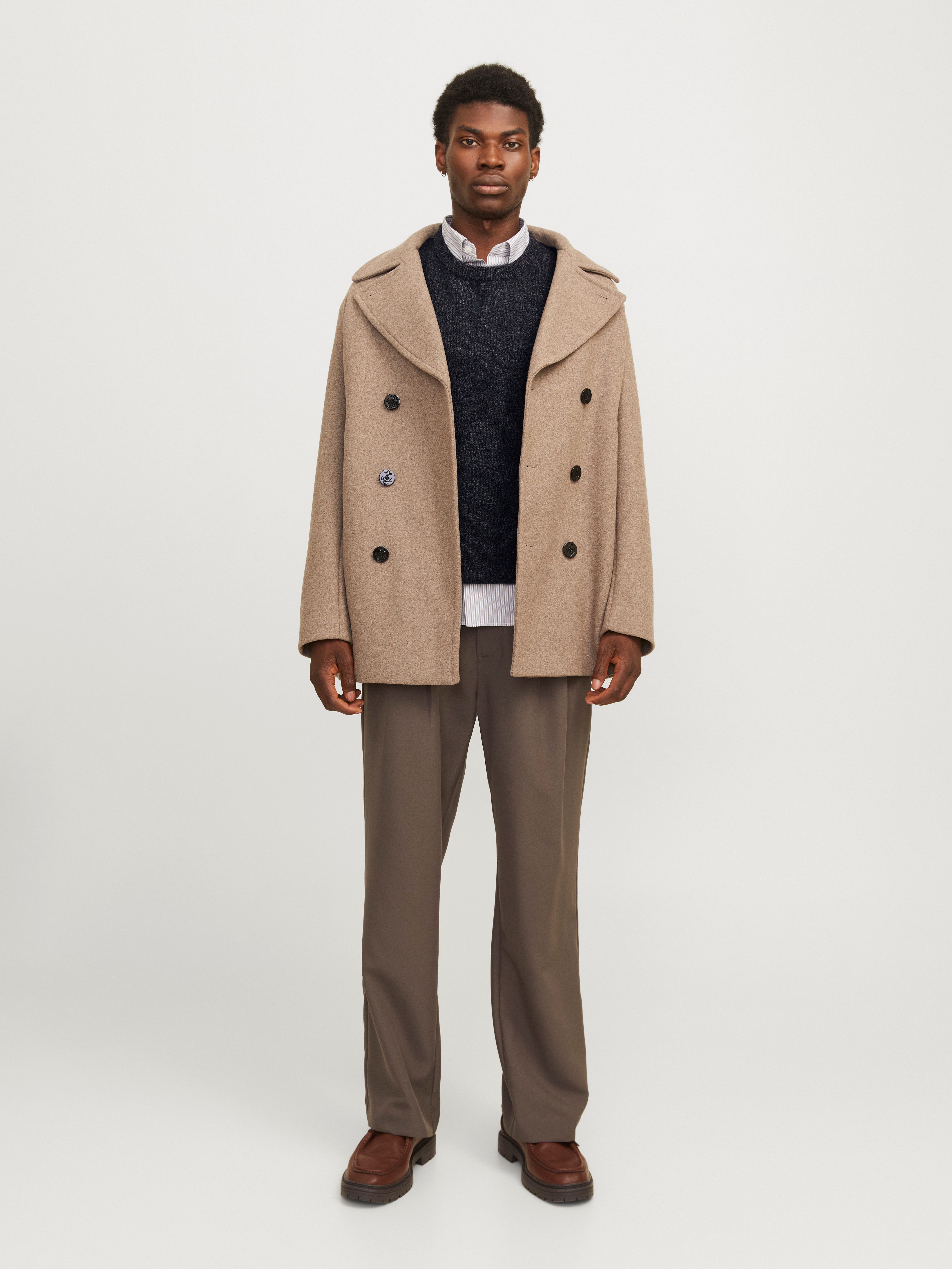 Jack & Jones Trui met ronde hals JPRBLULAMBSWOOL KNIT CREW NECK