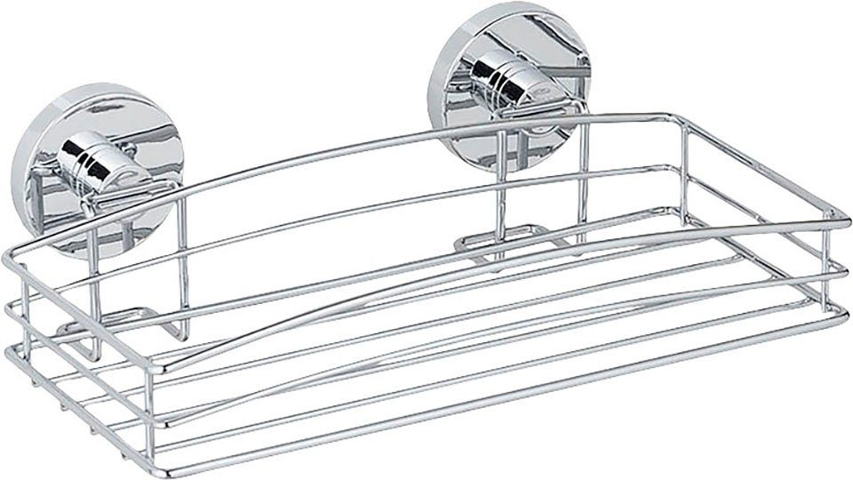 WENKO Doucherekje Vacuüm-Loc® 1 mand, 2 legplanken, 2 haakjes (2 stuks)