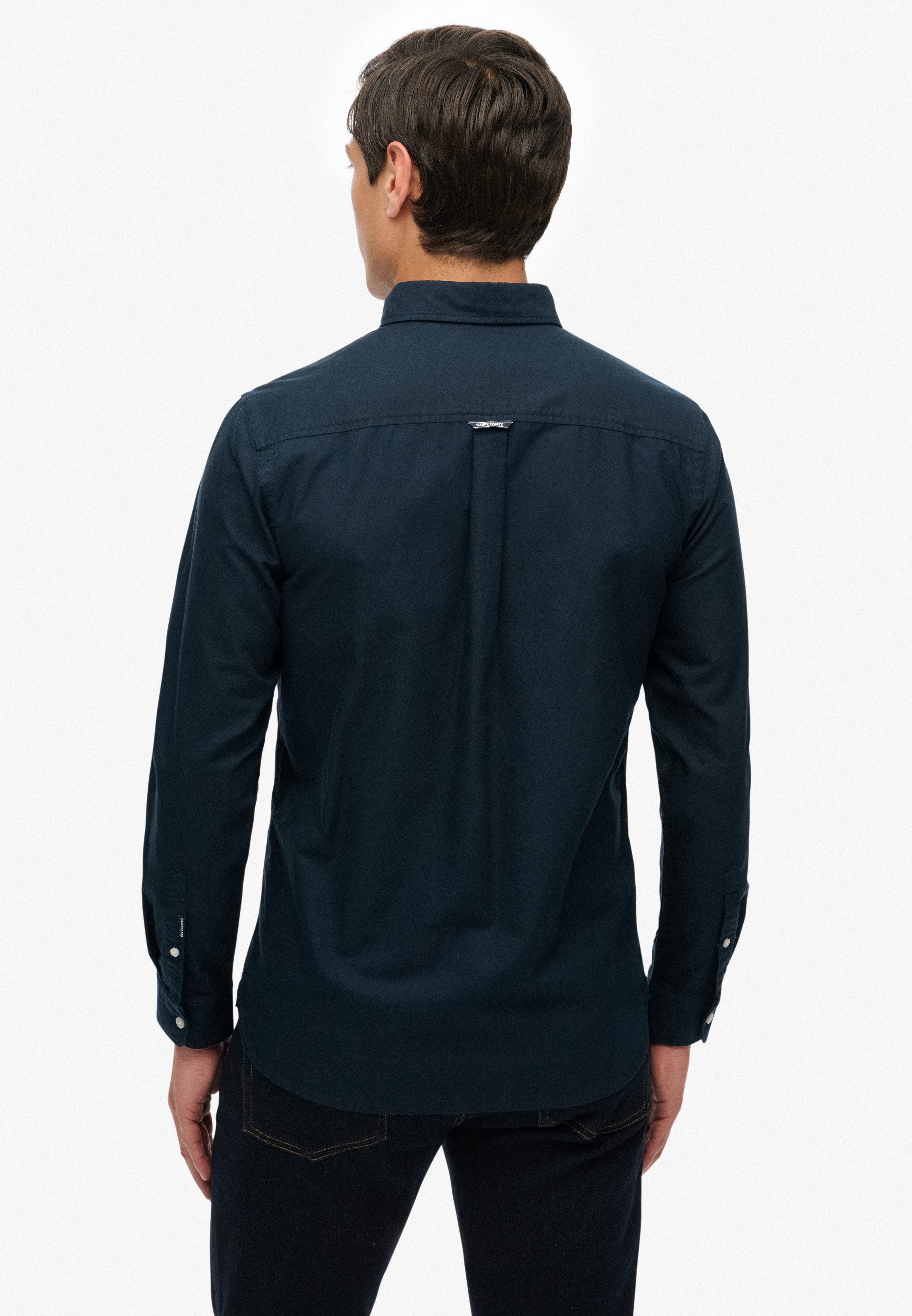 Superdry Overhemd met lange mouwen CLASSIC OXFORD L/S SHIRT