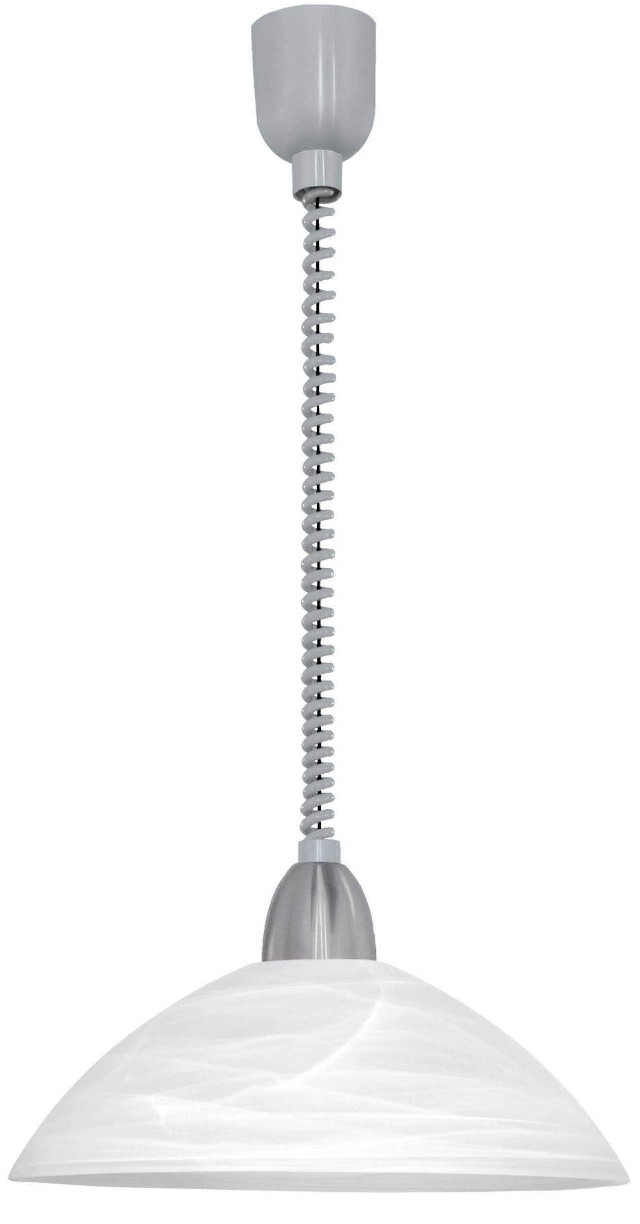 EGLO Hanglamp LORD 2 Hanglamp, spiraalsnoer, in hoogte verstelbaar, keukenlamp, E27, Ø 36 cm (1 stuk)