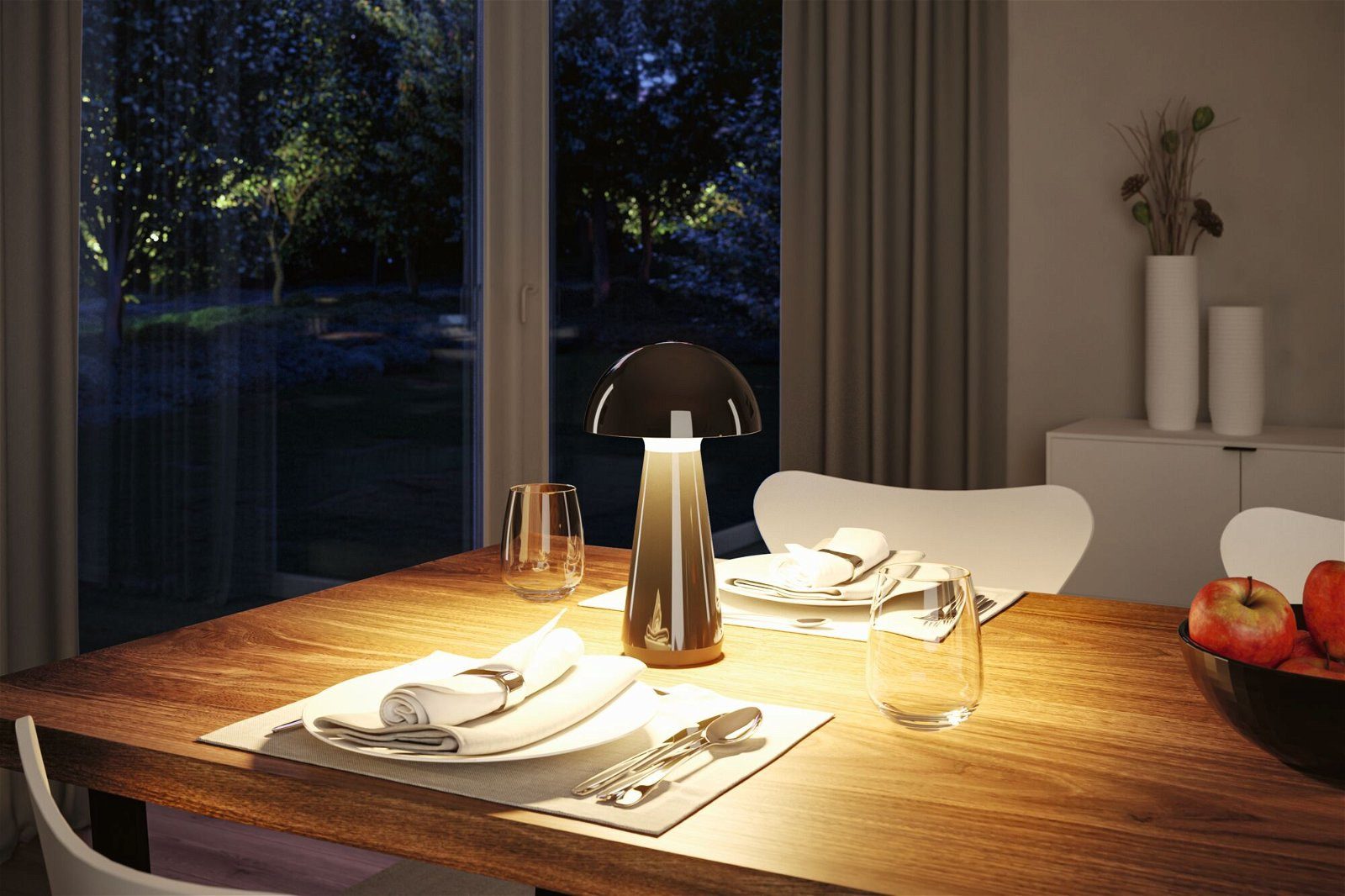 Paulmann Led-tafellamp voor buiten Acculamp Onzo dimbaar IP44 (1 stuk)