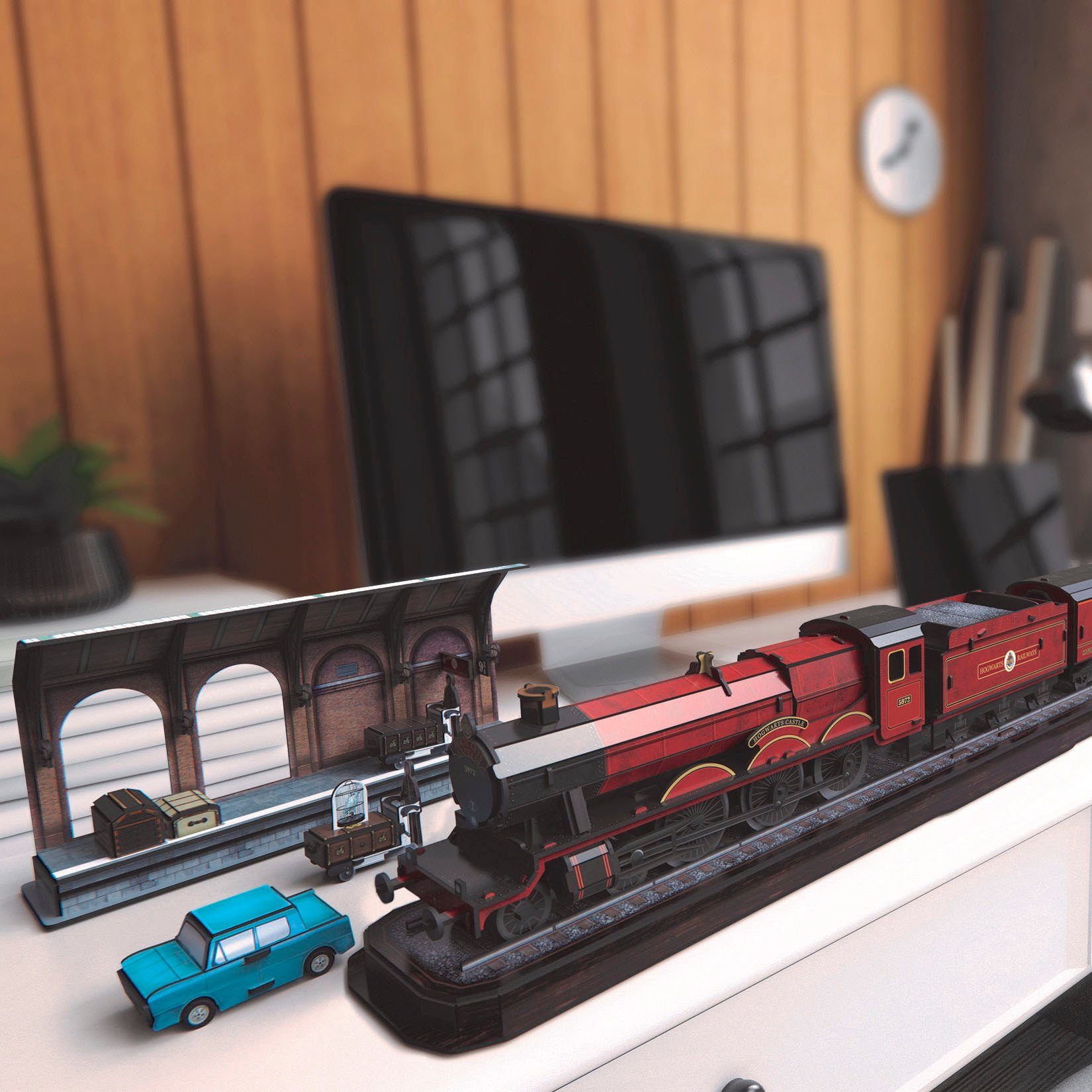Spin Master 3D-puzzel 4D Build - Harry Potter - Hogwarts Express