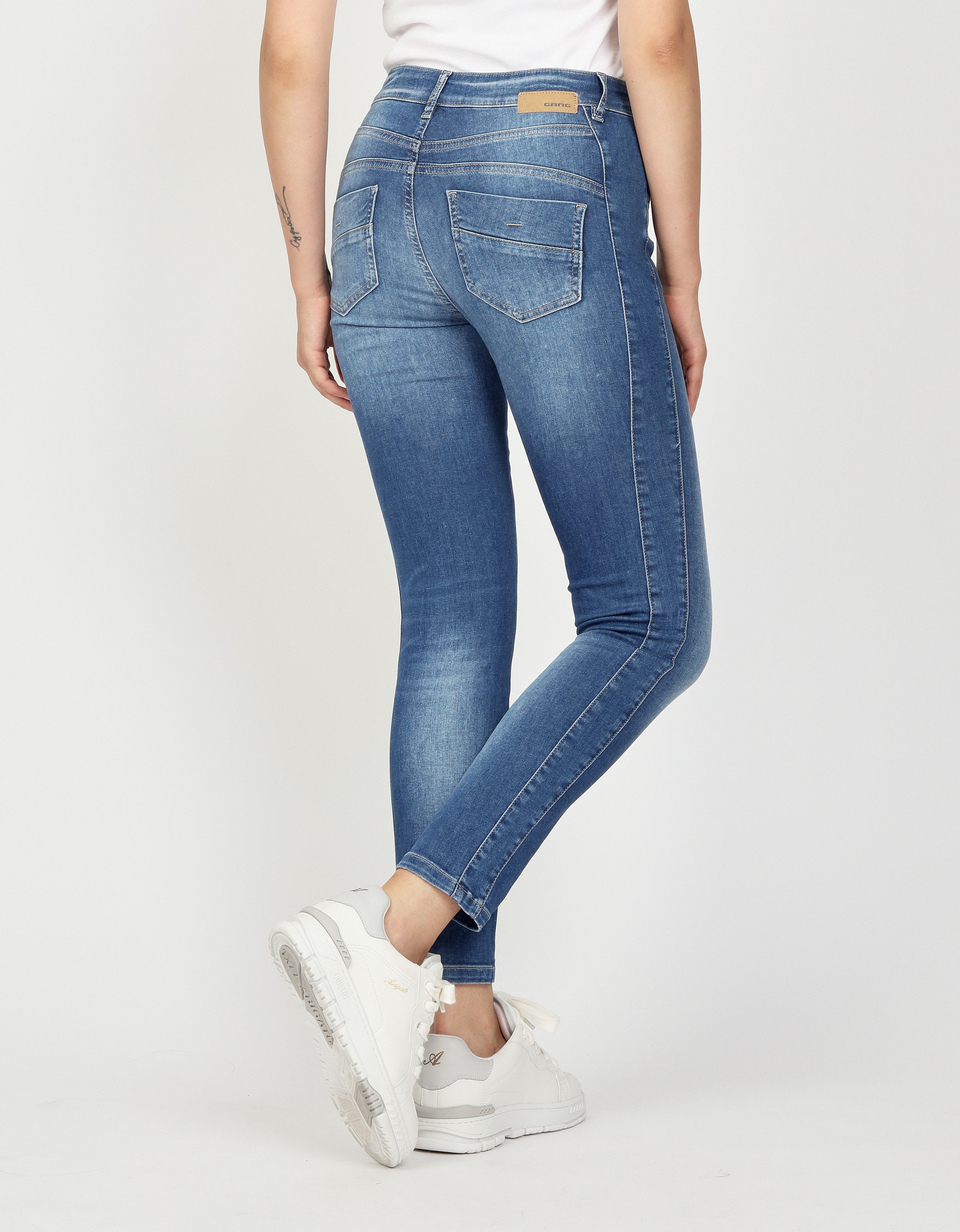GANG Slim fit jeans 94SANA met galons