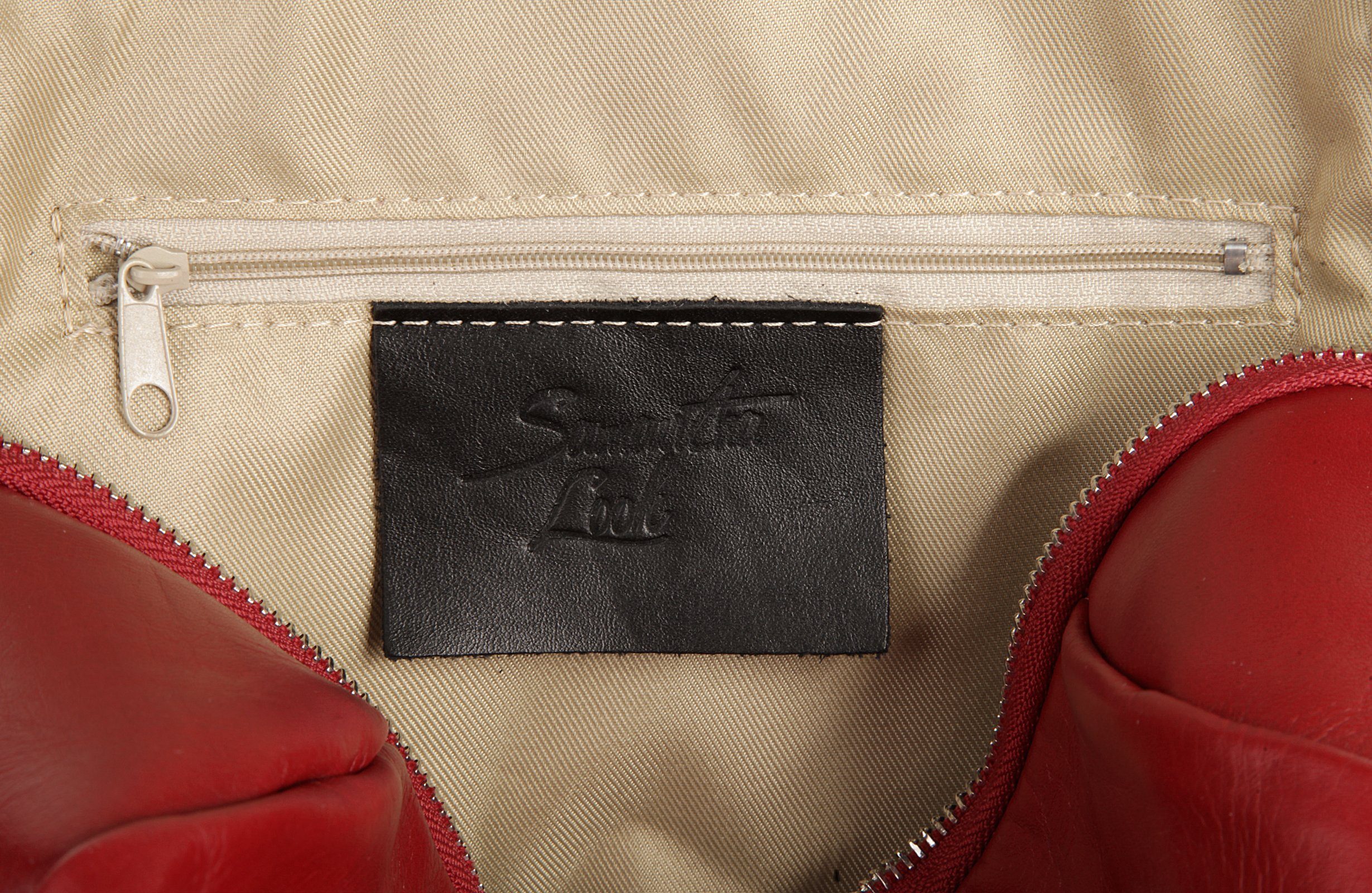 Samantha Look Rugzak echt leer, made in italy
