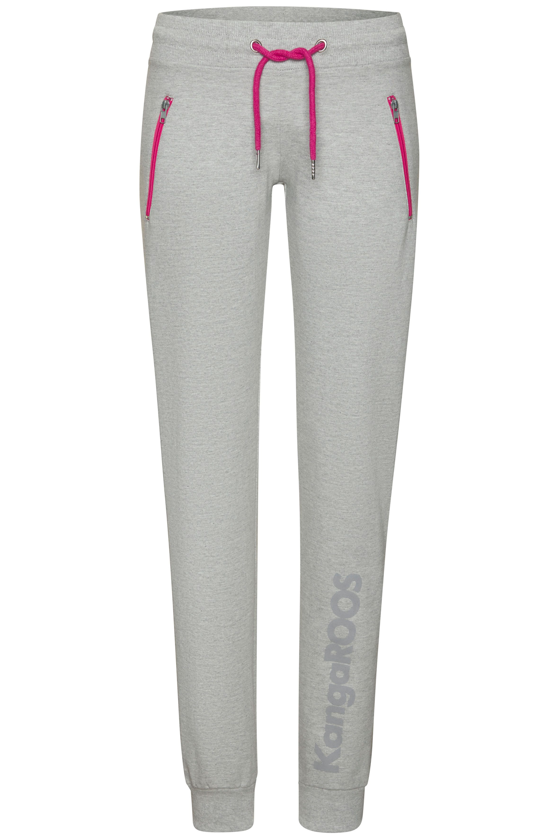 KangaROOS Sweatbroek met contrasterende details, loungewear