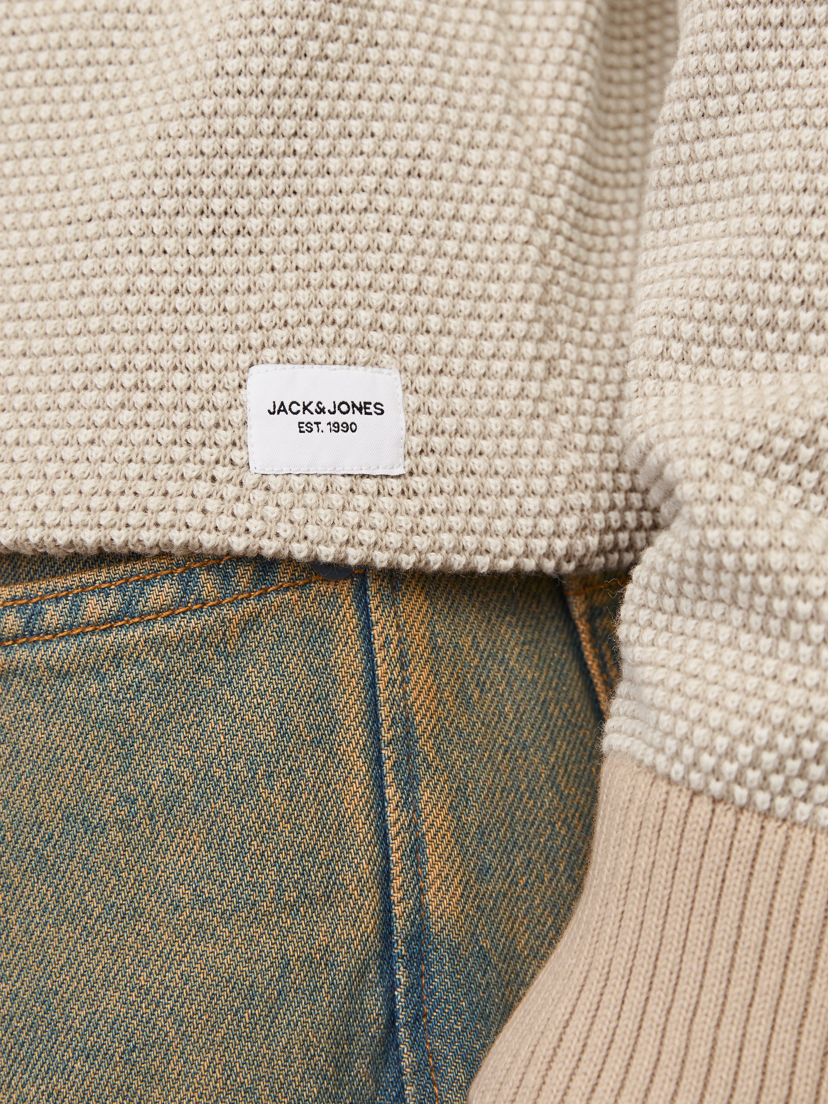 Jack & Jones Trui met ronde hals JJEGLOBE KNIT CREW NECK NOOS