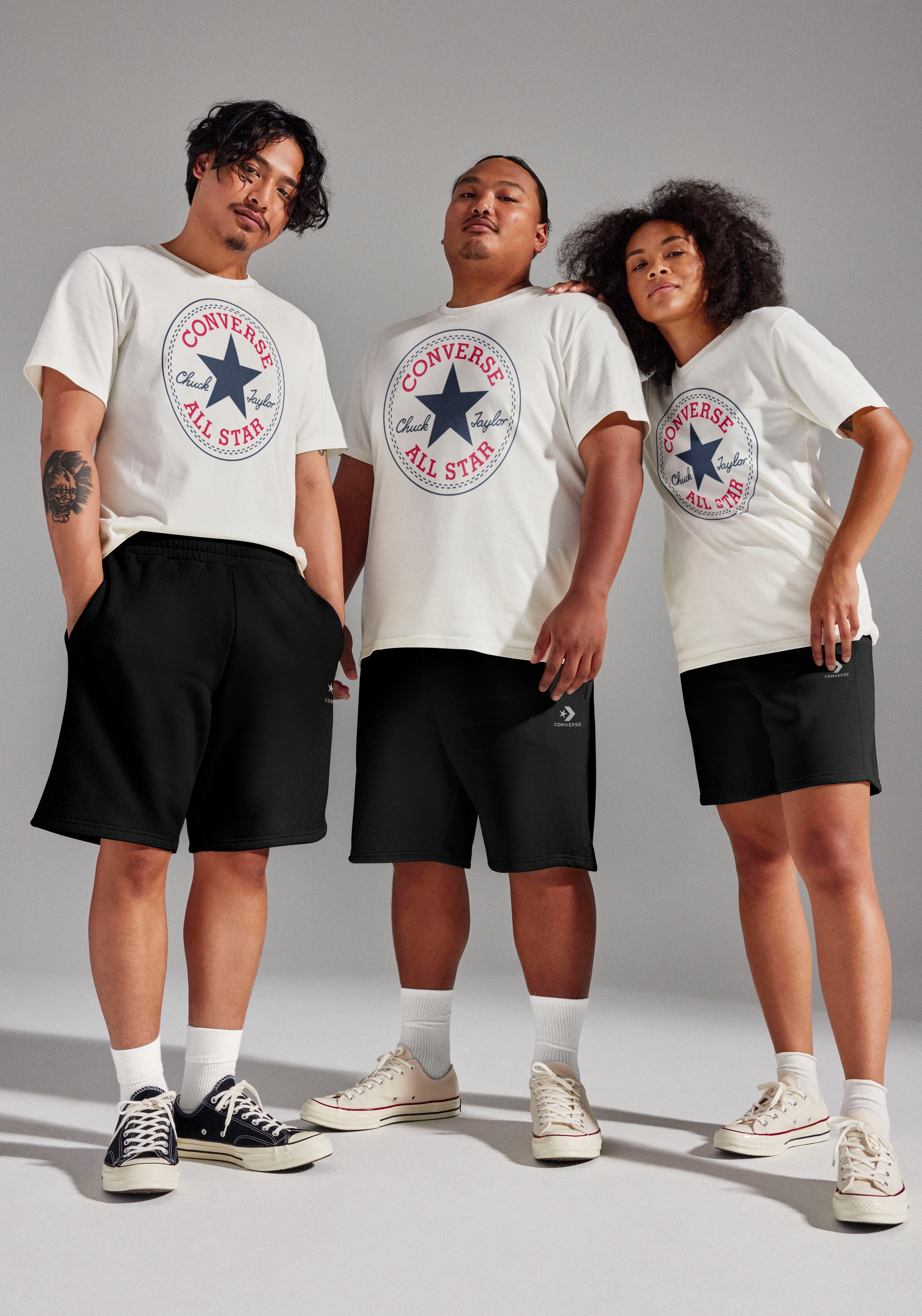 Converse T-shirt CONVERSE GO-TO ALL STAR PATCH STANDARD-FIT T-SHIRT (1-delig)