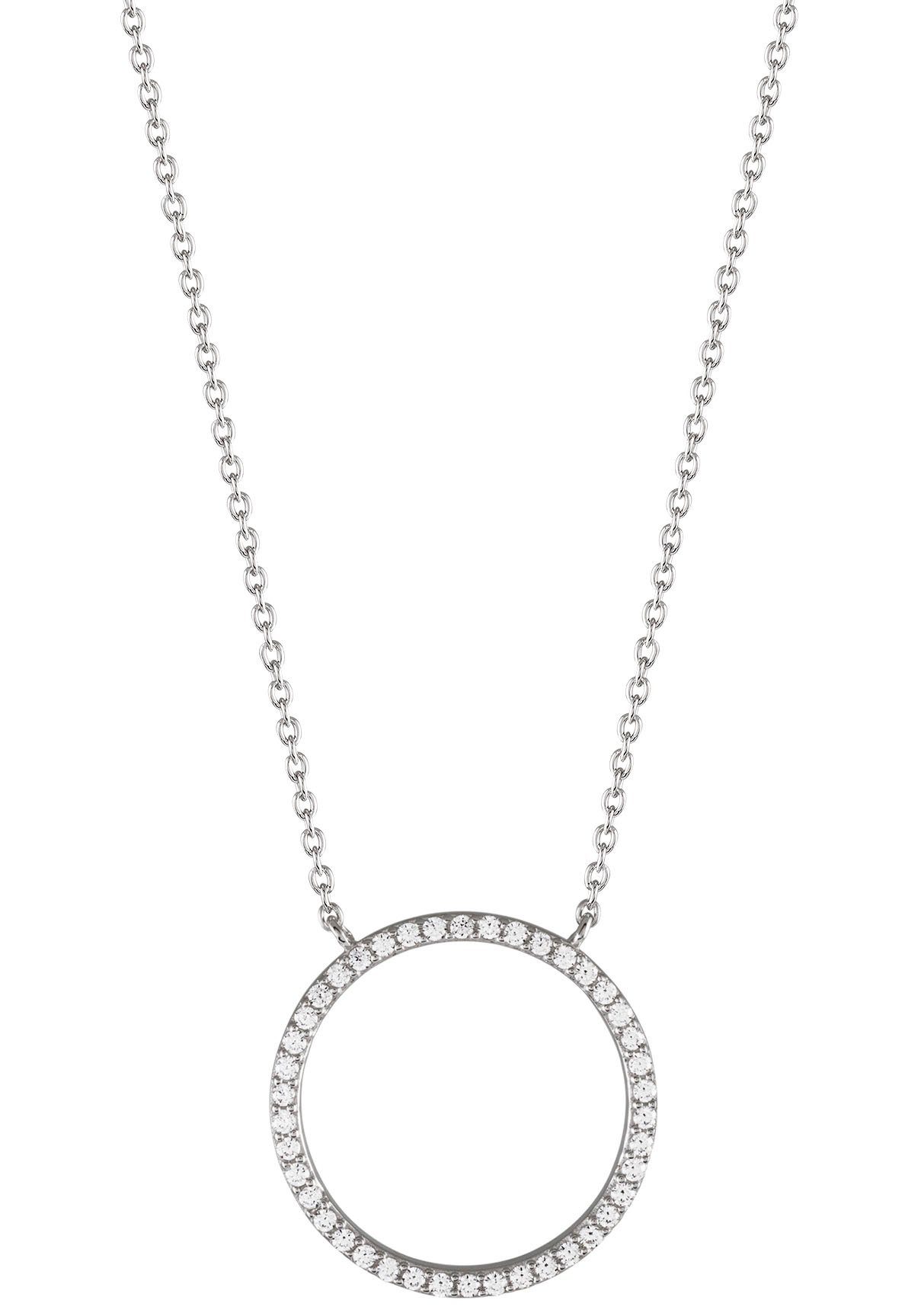 UNIKE JEWELLERY Ketting met hanger GLOW CIRCLE ROUND CIRCLE ROUND, UK.CL.1204.0070