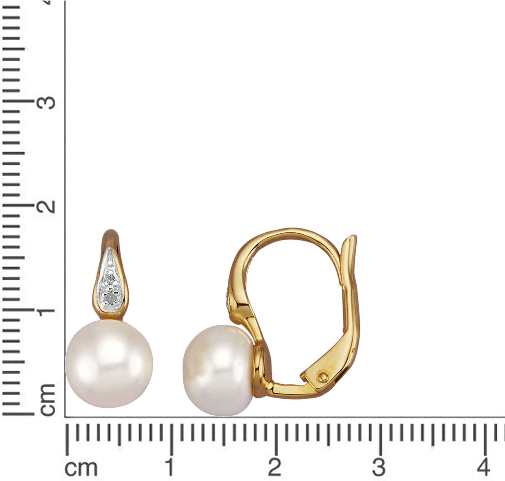 Firetti Paar oorhangers Sieraad Geschenk zilver 925 Oorsieraden Oorbellen Druppel
