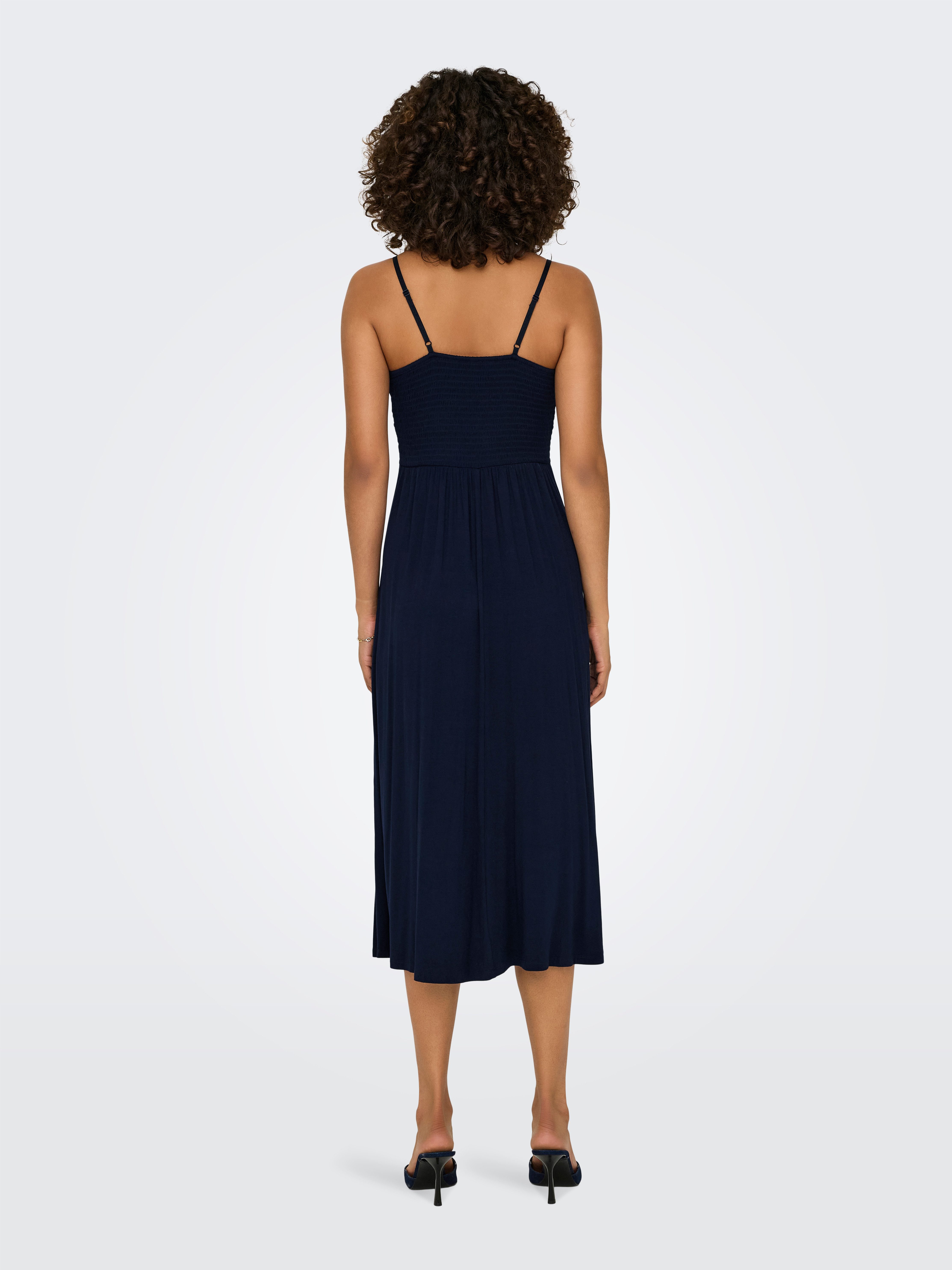 Only Jurk met spaghettibandjes ONLHONEY STRAP DRESS JRS