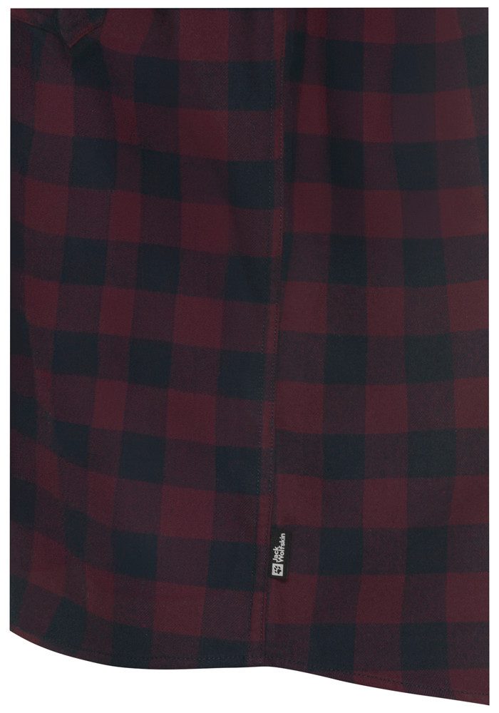 Jack Wolfskin Flanellen overhemd LITE FLANNEL SHIRT M