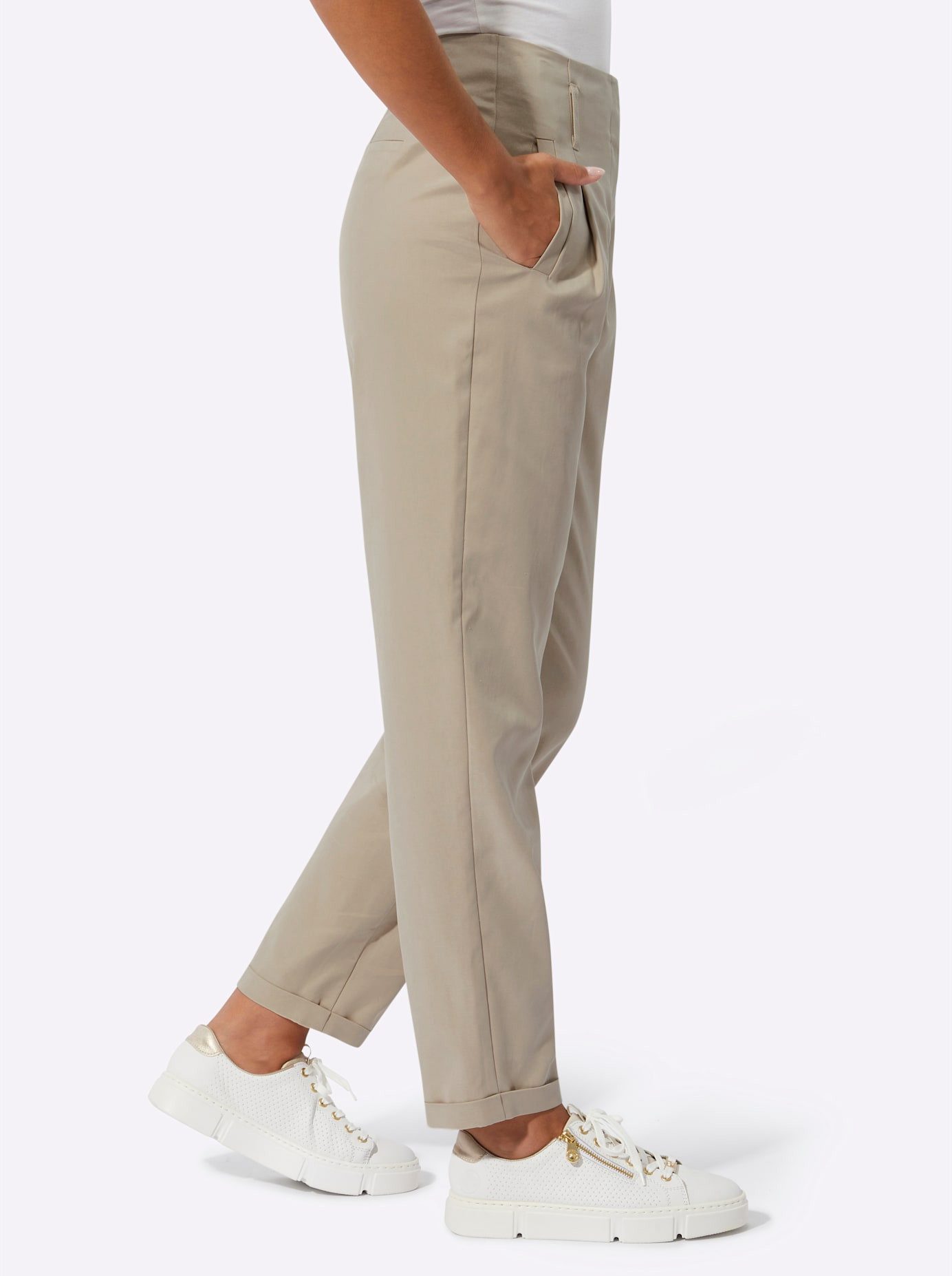 Creation L Geweven broek