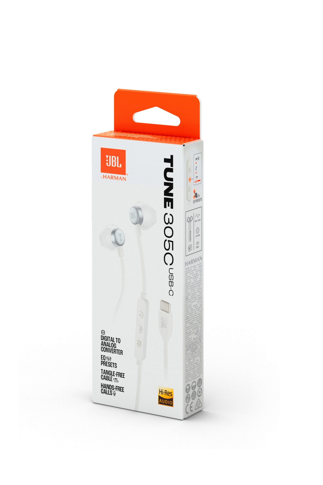 JBL In-ear koptelefoon Tune 305C