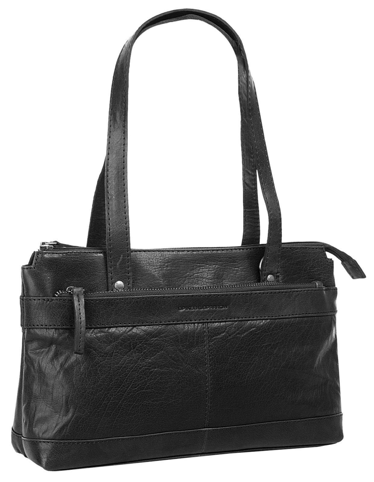Spikes & Sparrow Tas echt leder