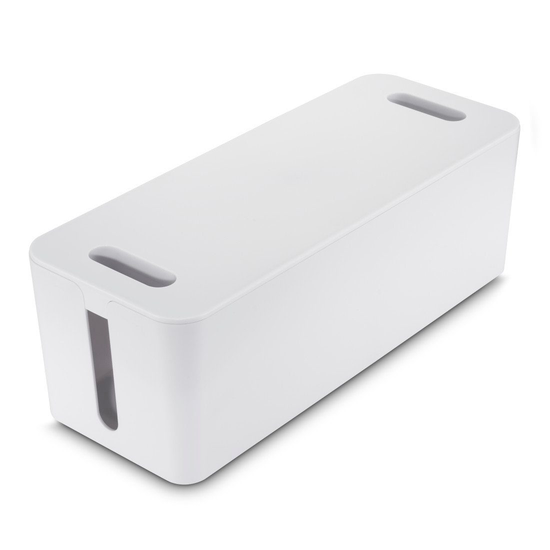 Hama Kabelbox Grote kabelbox met geïntegreerde kabelgeleiding, voor 6-voudige stekkerdoos (1-delig)