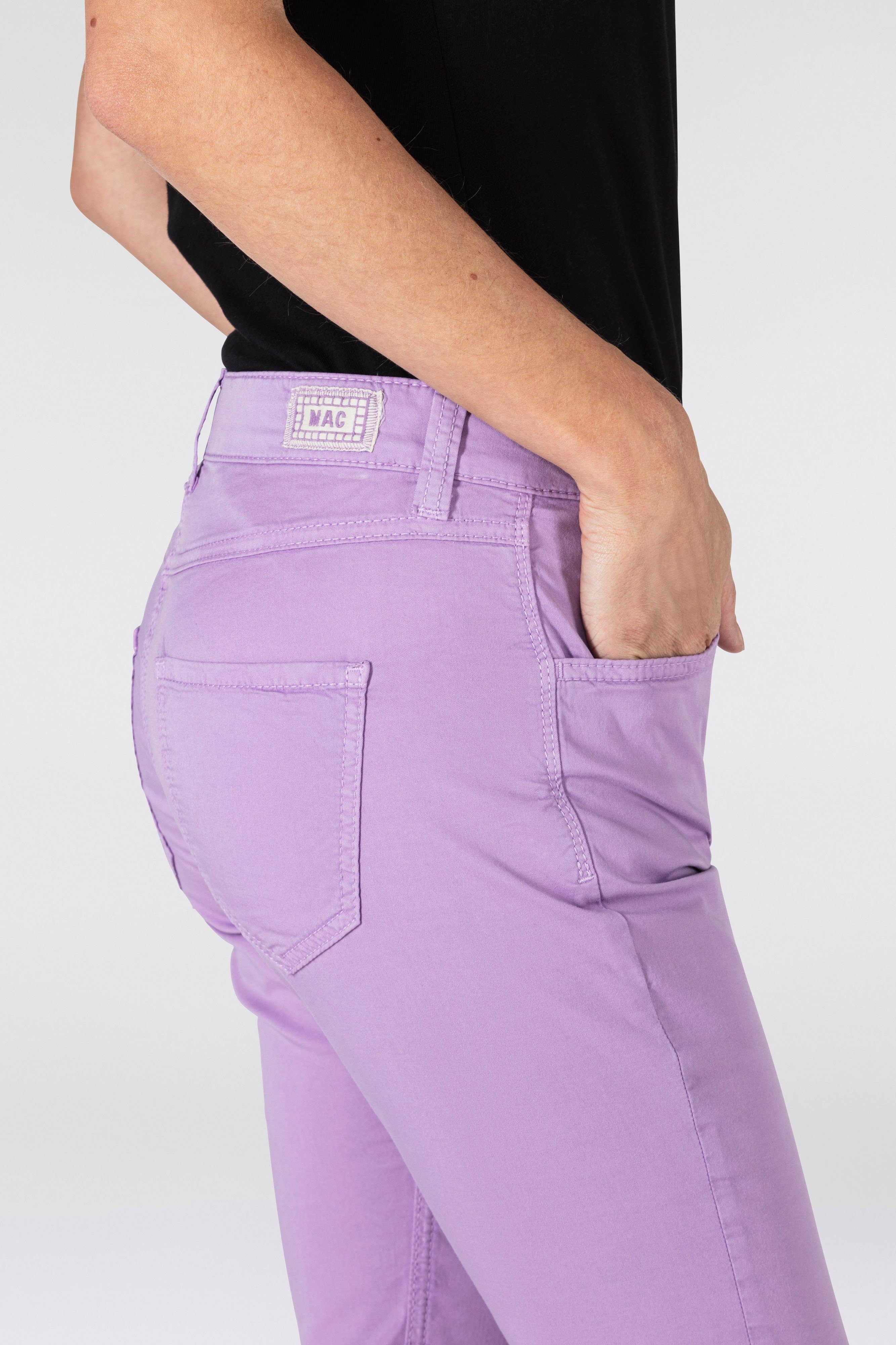 MAC Capribroek Capri-Summer-Clean Kniebedekkend met kleine opening aan de zoom