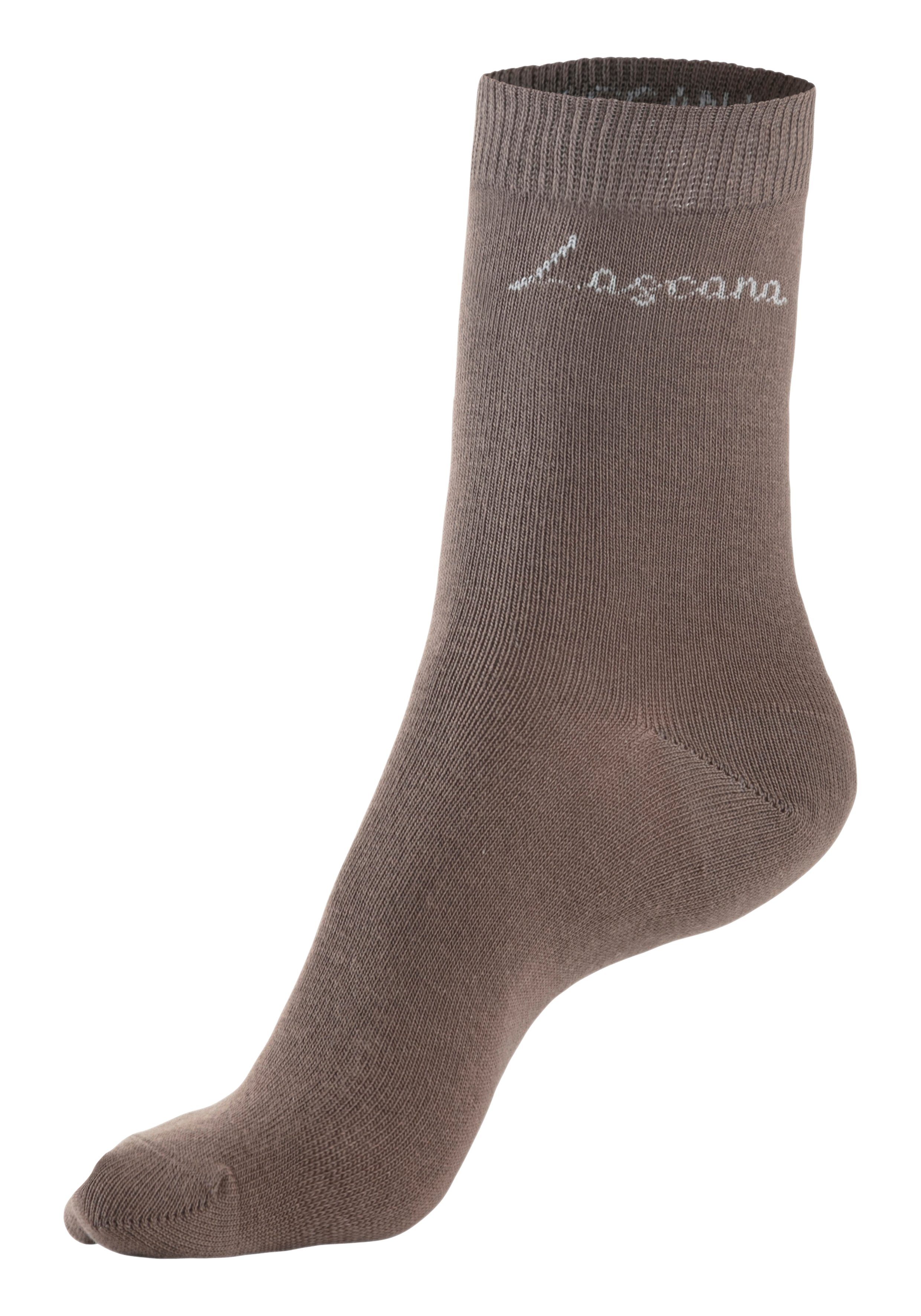 Lascana Basic sokken Believe in Yourself in aantrekkelijke cadeauverpakking (box, 4 paar)