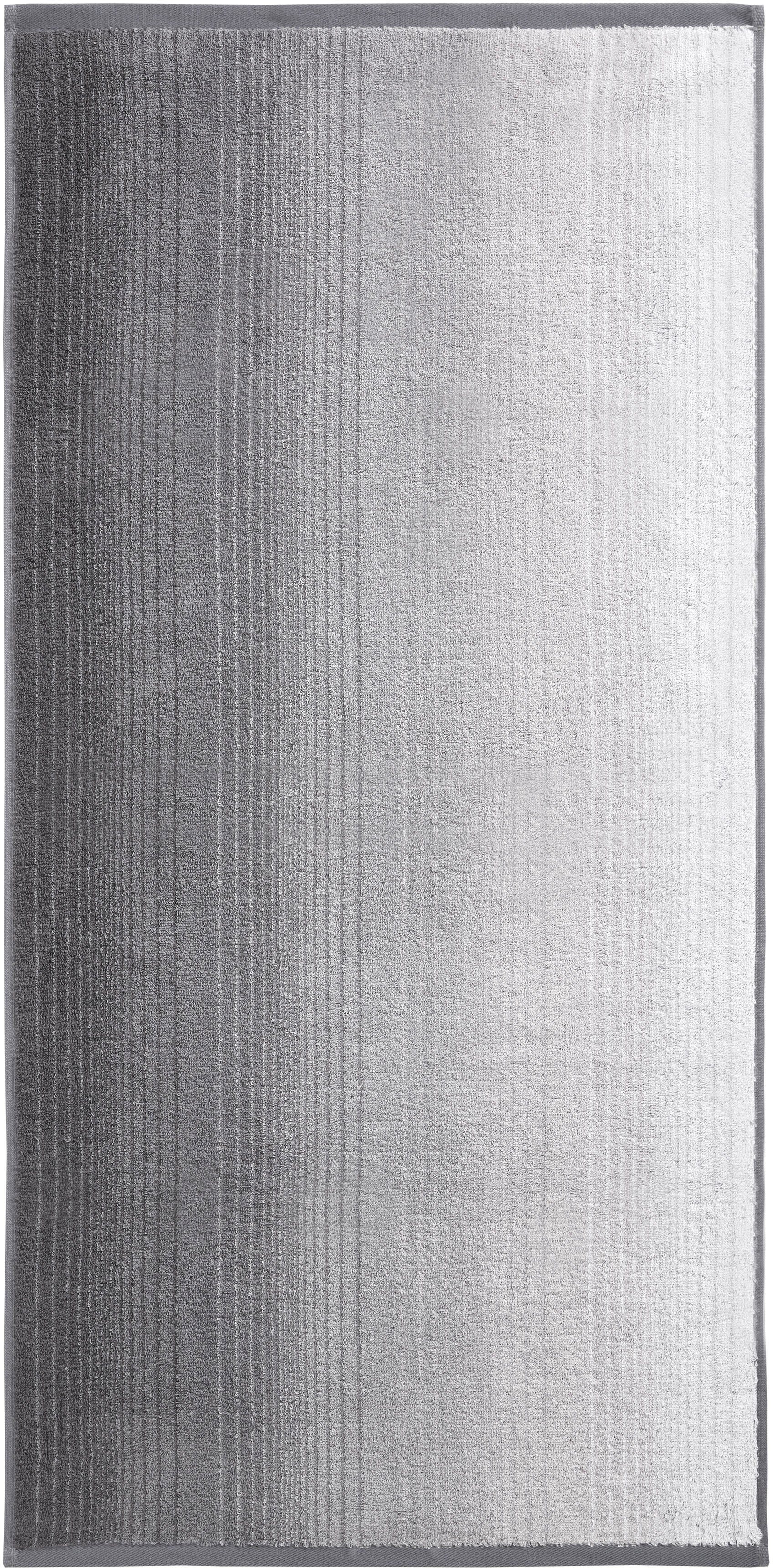 Dyckhoff Handdoekenset Met verloop met kleurverloop, 4 handdoeken (50x100cm), 2 douchehanddoeken (70x140cm) (set, 6-delig)