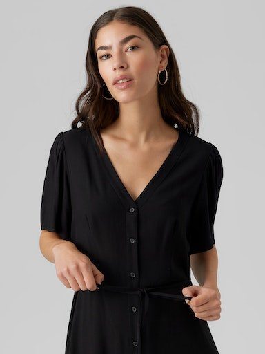 Vero Moda Mini-jurk VMALBA SS SHORT DRESS WVN NOOS