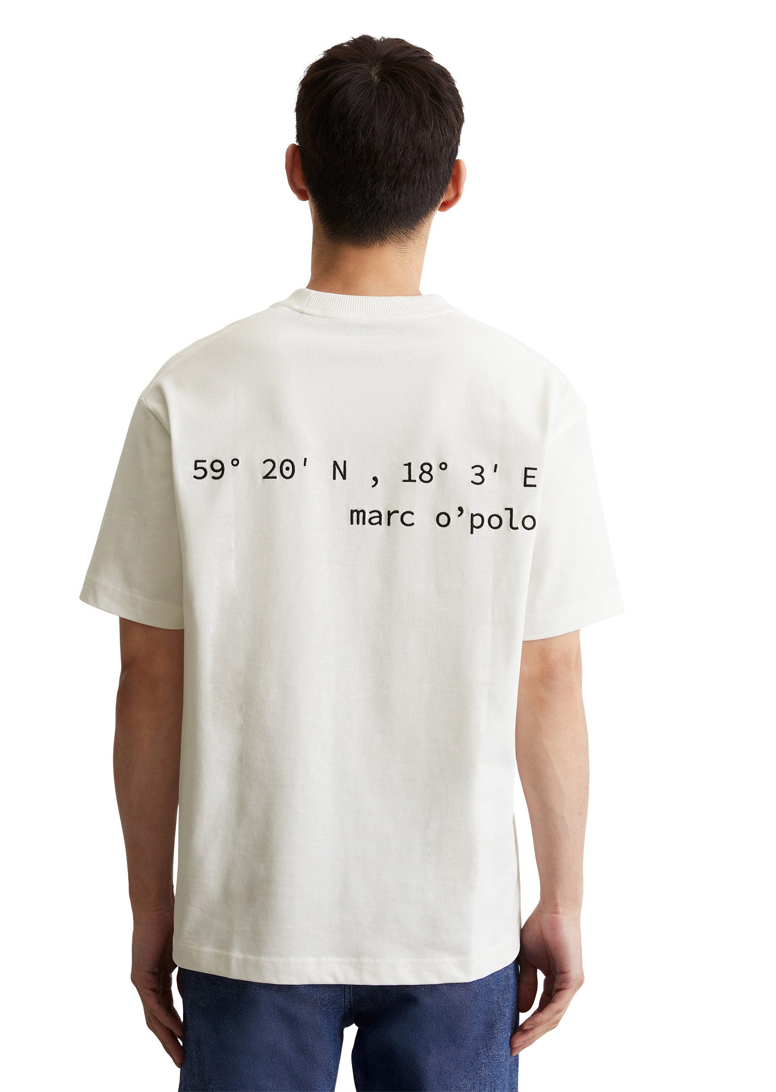 Marc O'Polo T-shirt relaxed, rugprint