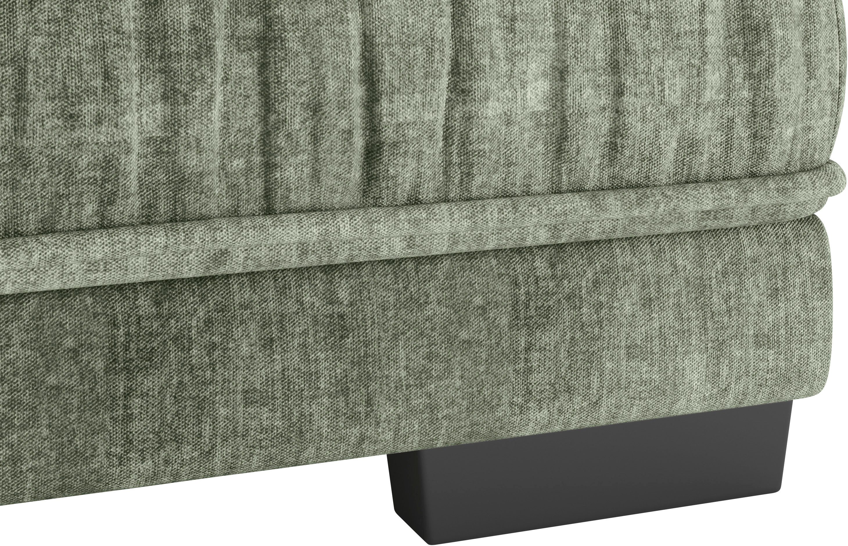 Mr. Couch Hockerbank Diwan II DuraFlex Hoogwaardige DuraFlex koudschuim bekleding, tot 140 kg belastbaar