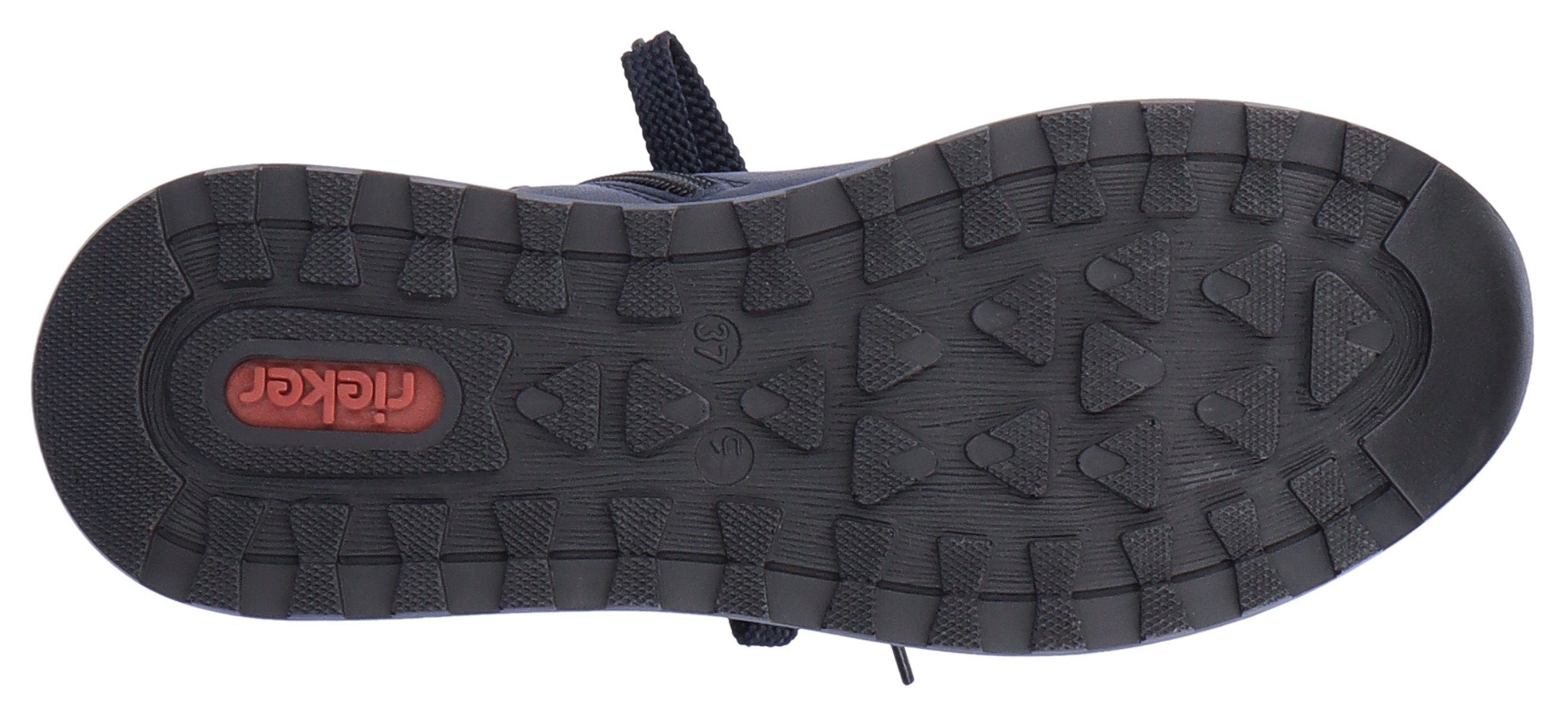 Rieker Sneakers met zachte schacht, vrijetijdsschoen, lage schoen, veterschoen