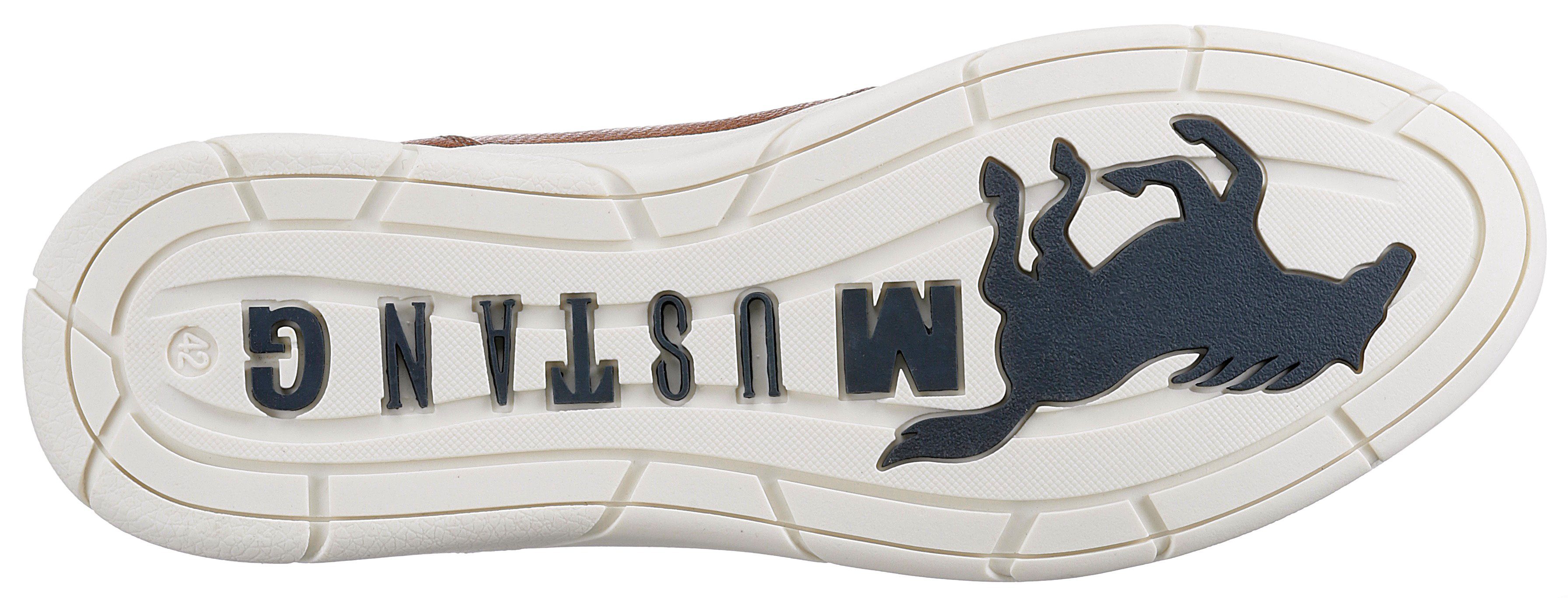 Mustang Shoes Sneakers met zijrits, vrijetijdsschoen, lage schoen, veterschoen