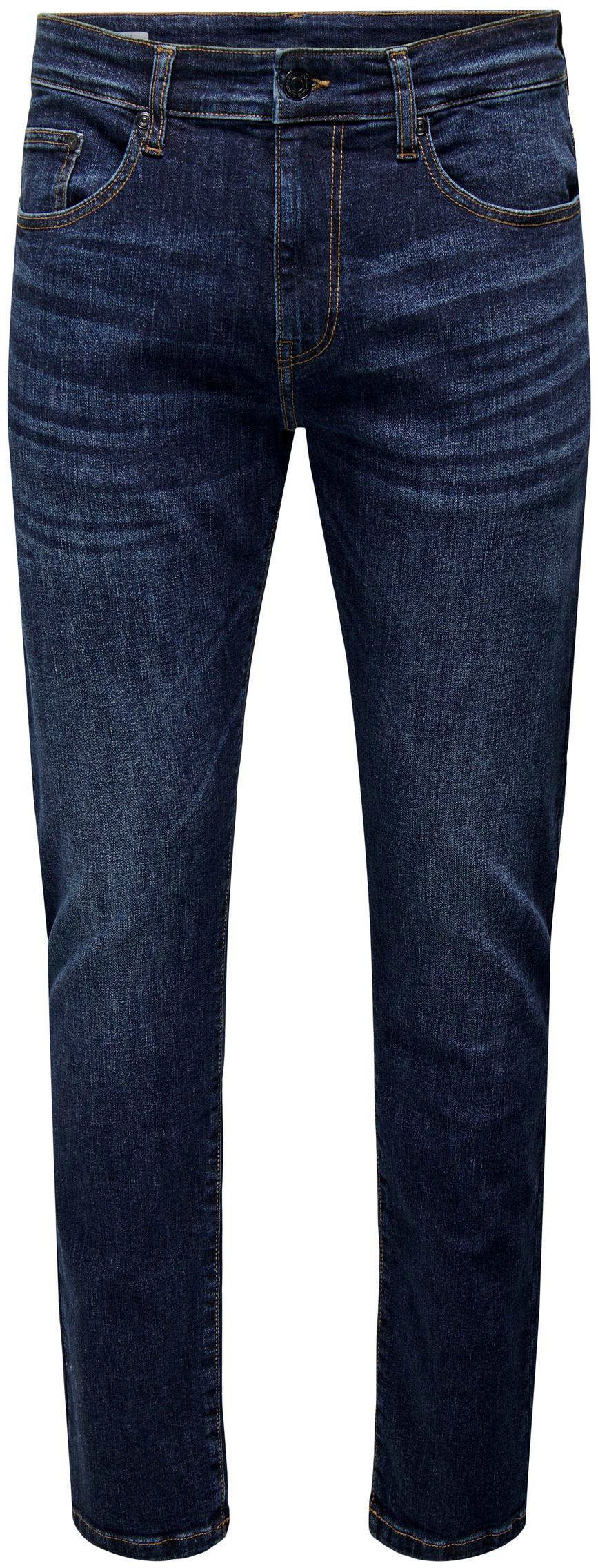 ONLY & SONS Straight jeans ONSWEFT REG.DK. BLUE 6752 DNM JEANS NOOS