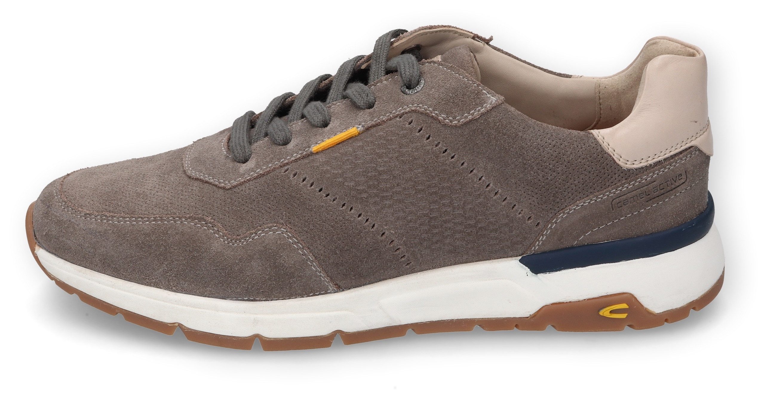 camel active Sneakers , veterschoen, retro sneaker met leren voering