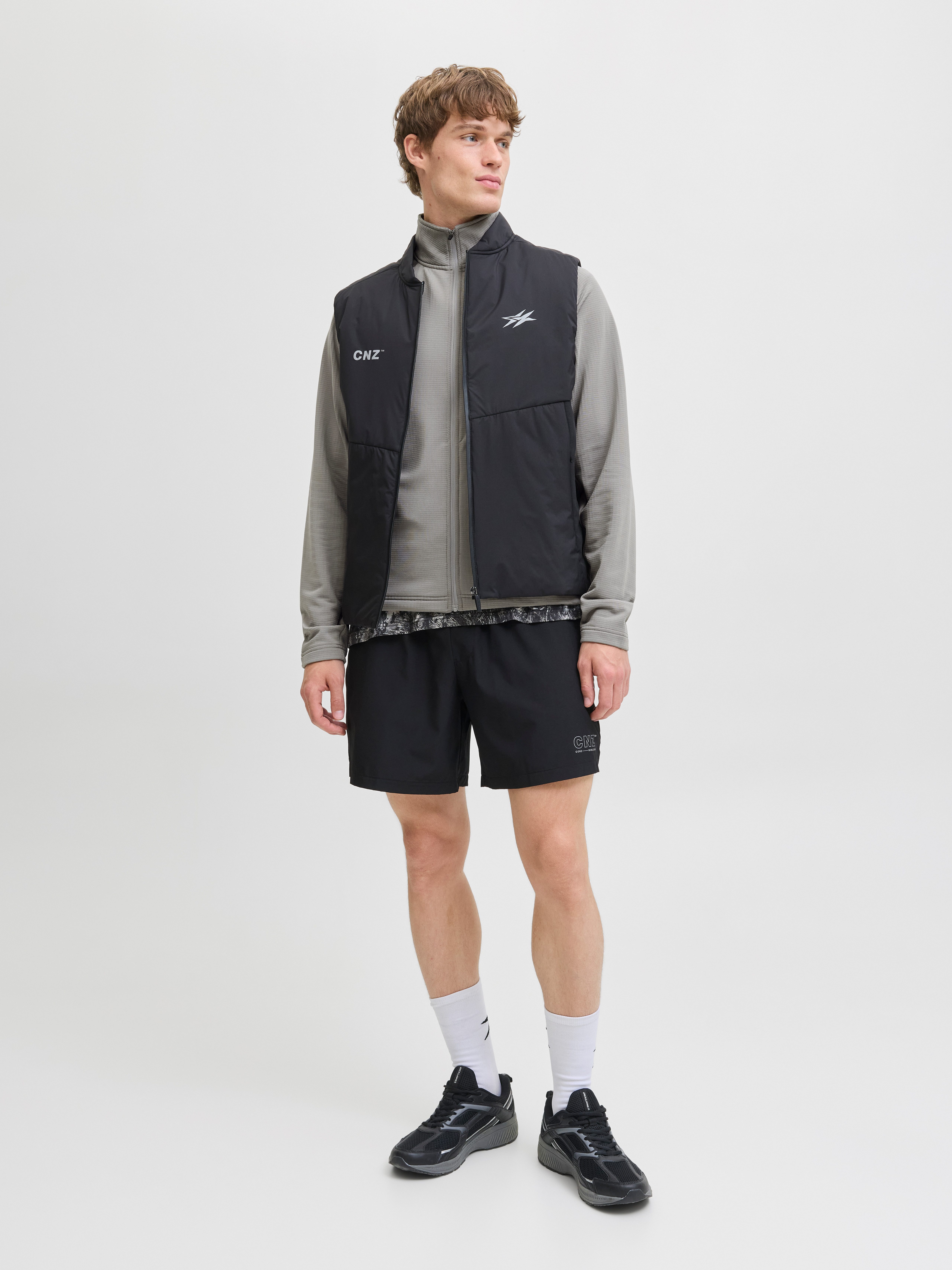 Jack & Jones Sweatvest JCOCNZ STRUCTURE FULL ZIP SN