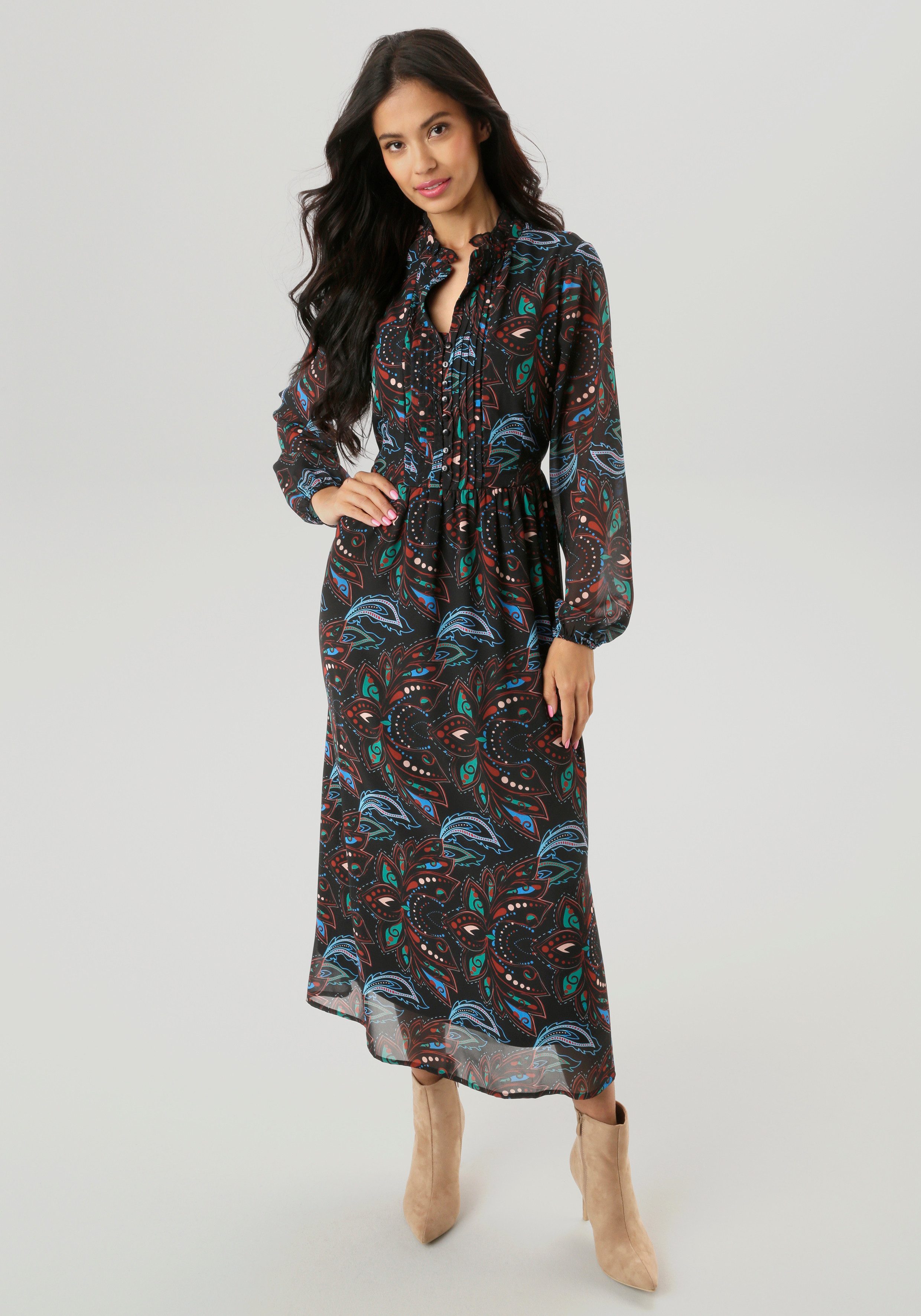 Aniston SELECTED Maxi-jurk