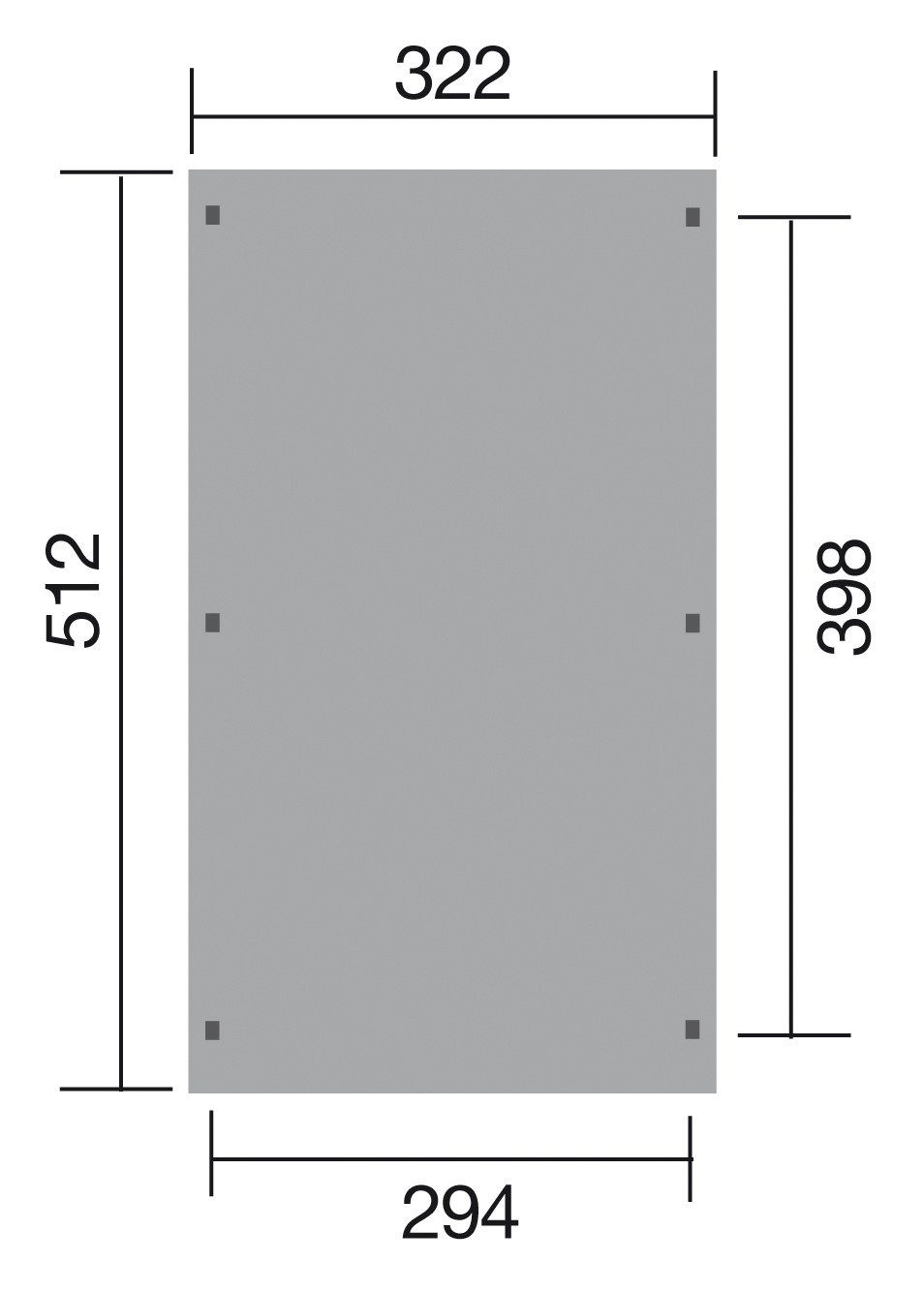 weka Enkele carport Optima 1