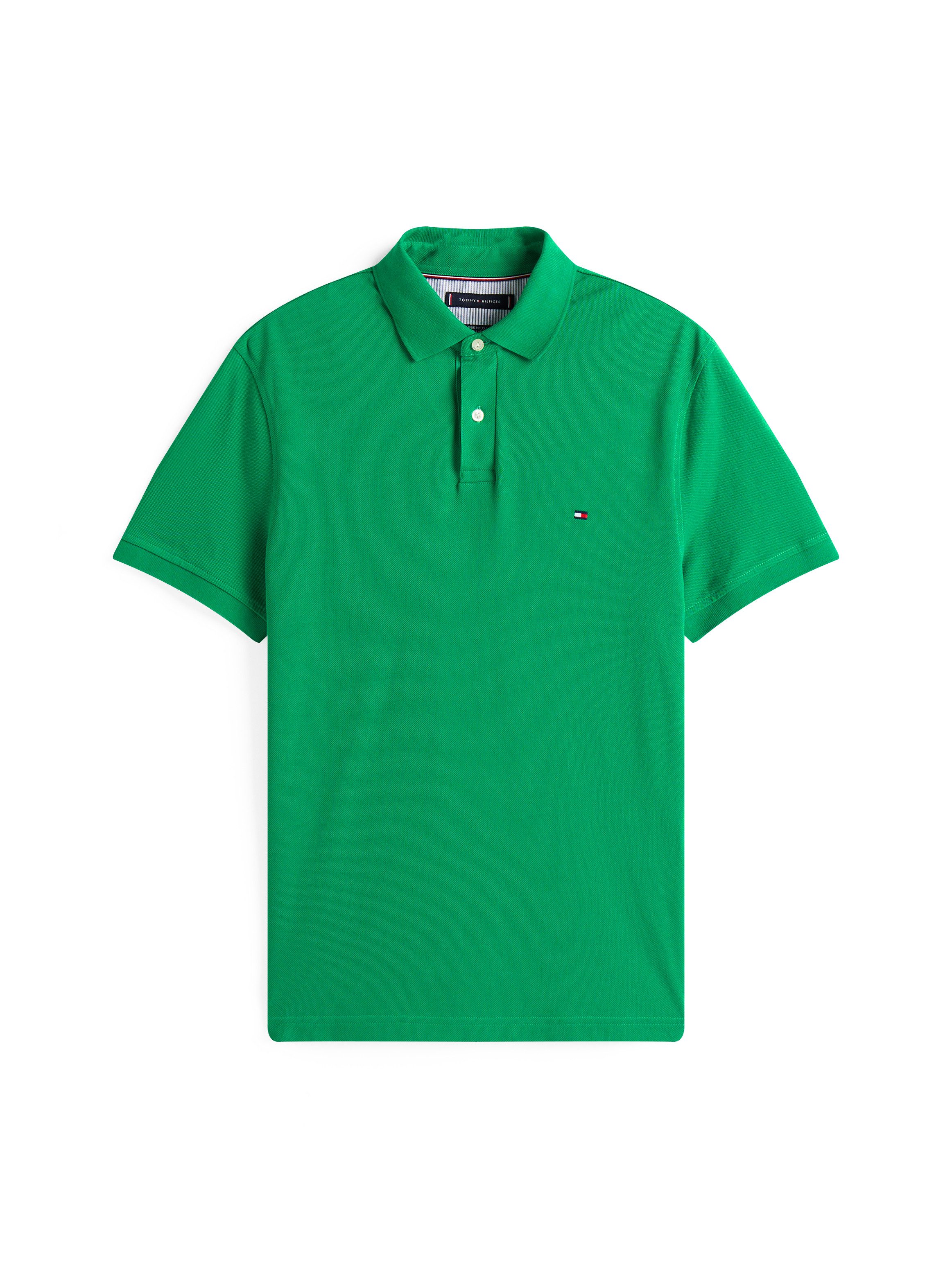 Tommy Hilfiger Poloshirt met tommy hilfiger contraststrepen in de kraag