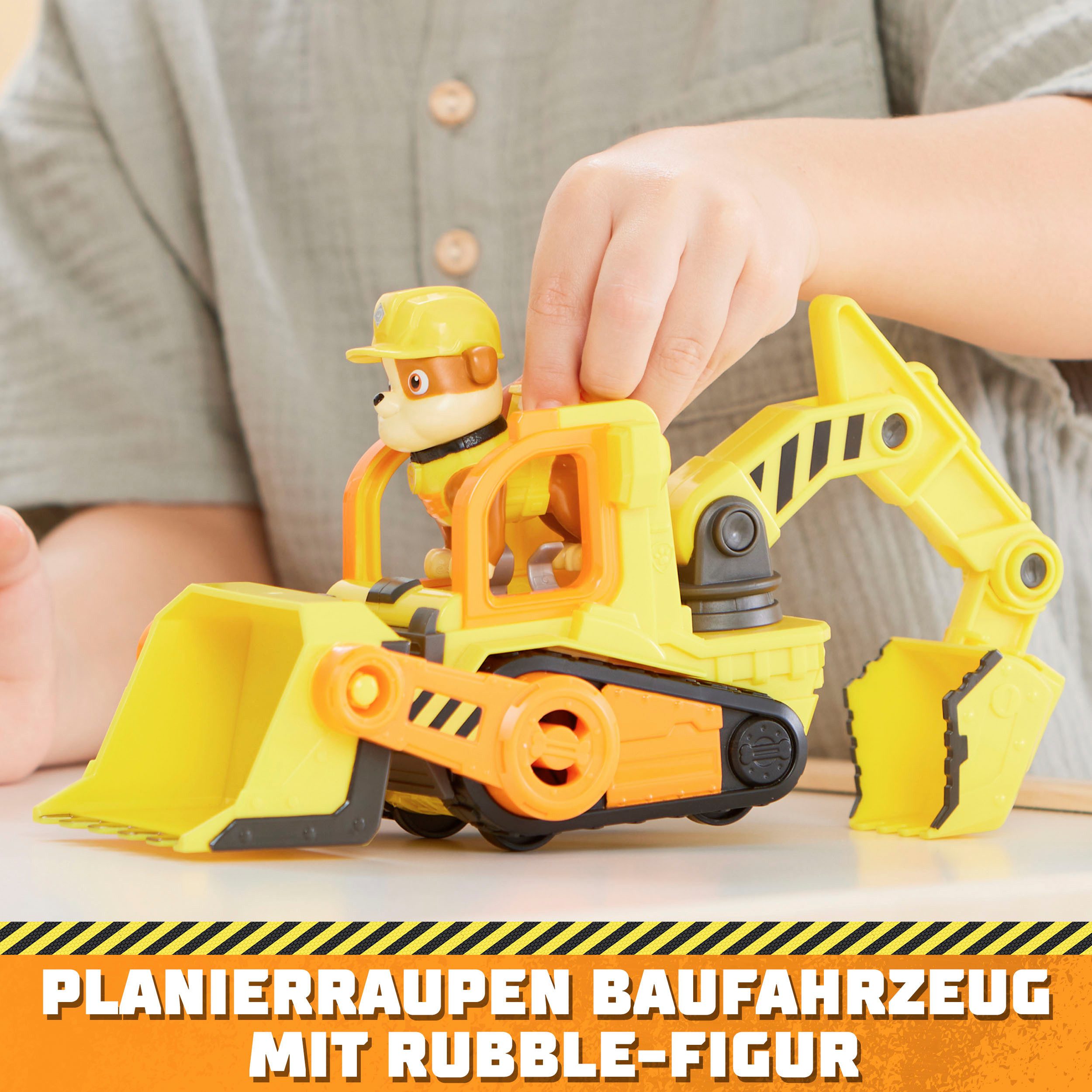 Spin Master Speelgoedauto Rubble & Crew - Core Vehicle Solid Rubble