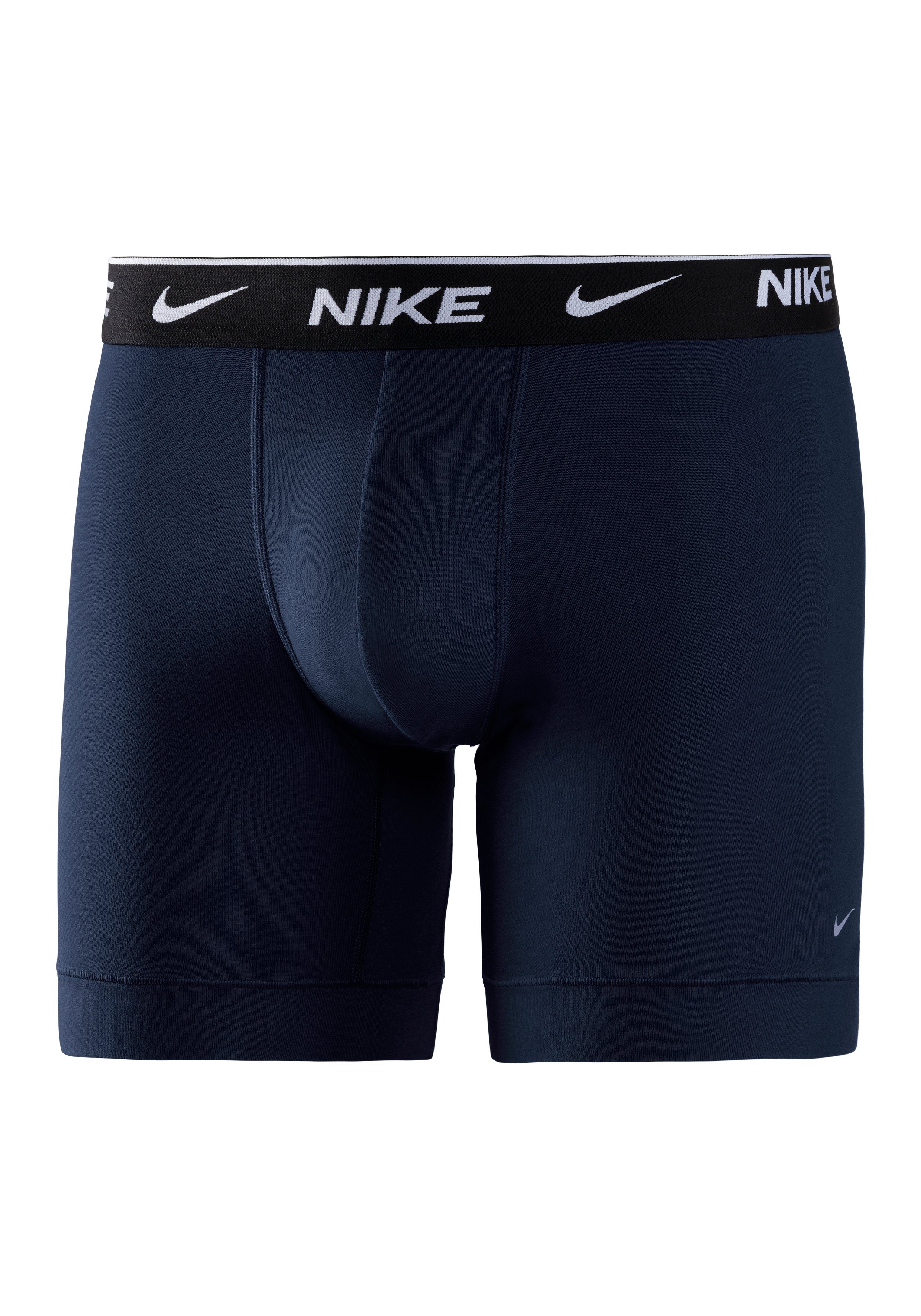 NIKE Underwear Boxershort BOXER BRIEF 3PK met bijzonder lange pijpen en nike logo-elastiek (3 stuks)