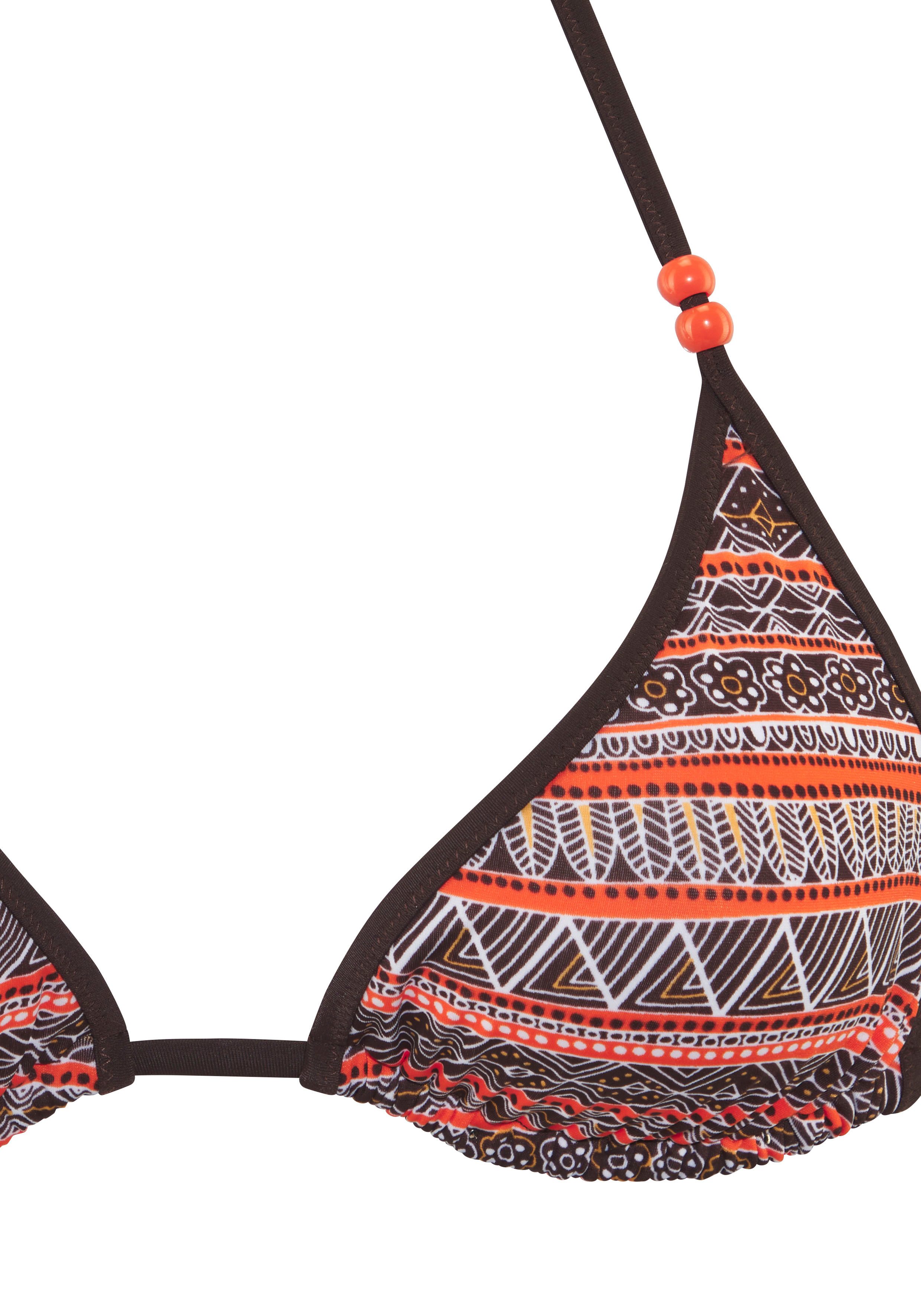 Buffalo Triangelbikini Met trendy streepdruk