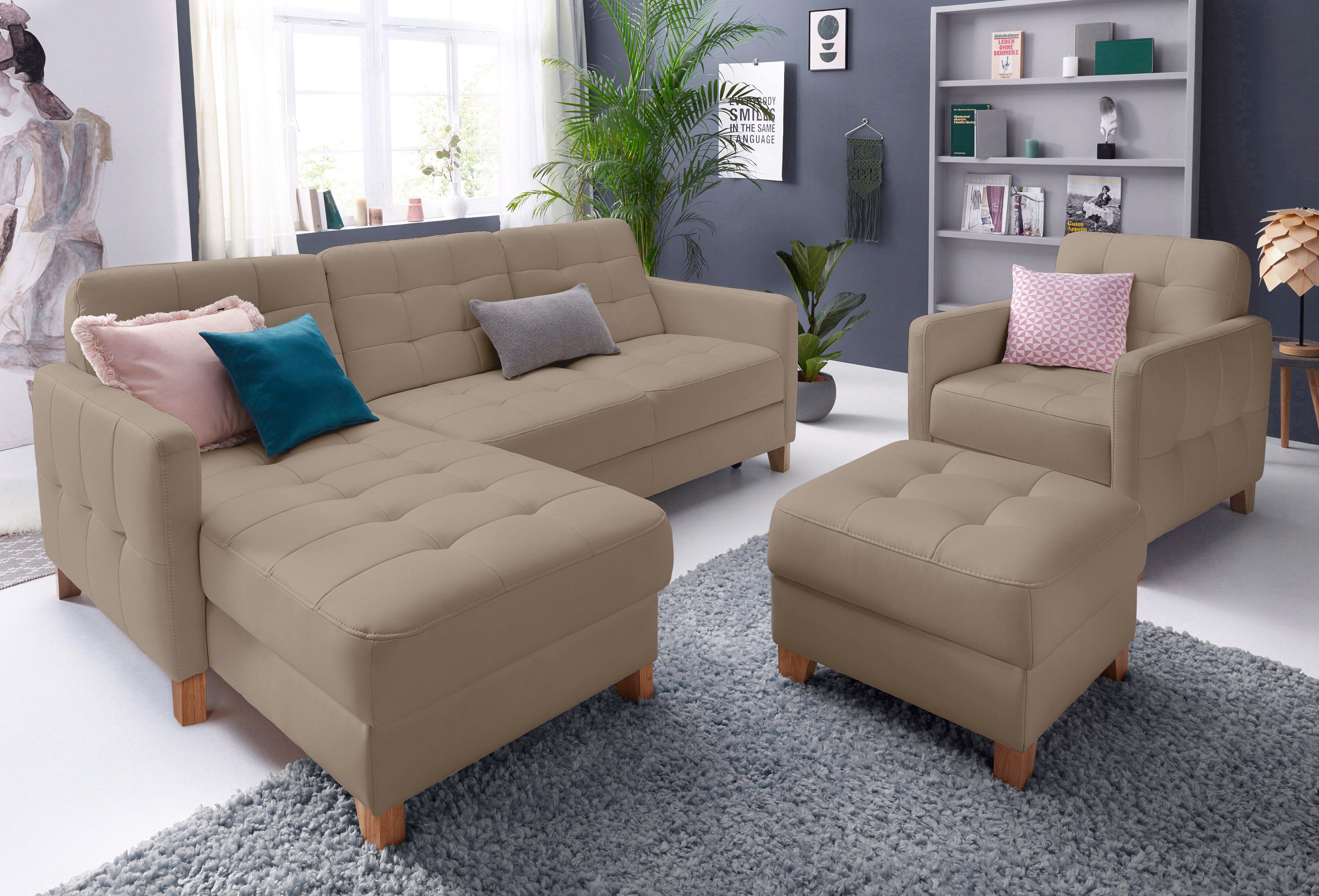 exxpo sofa fashion Hoekbank optioneel met bedfunctie