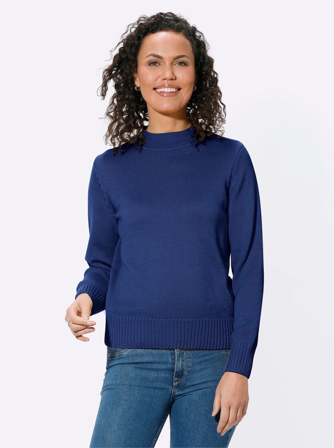 Casual Looks Trui met staande kraag Trui