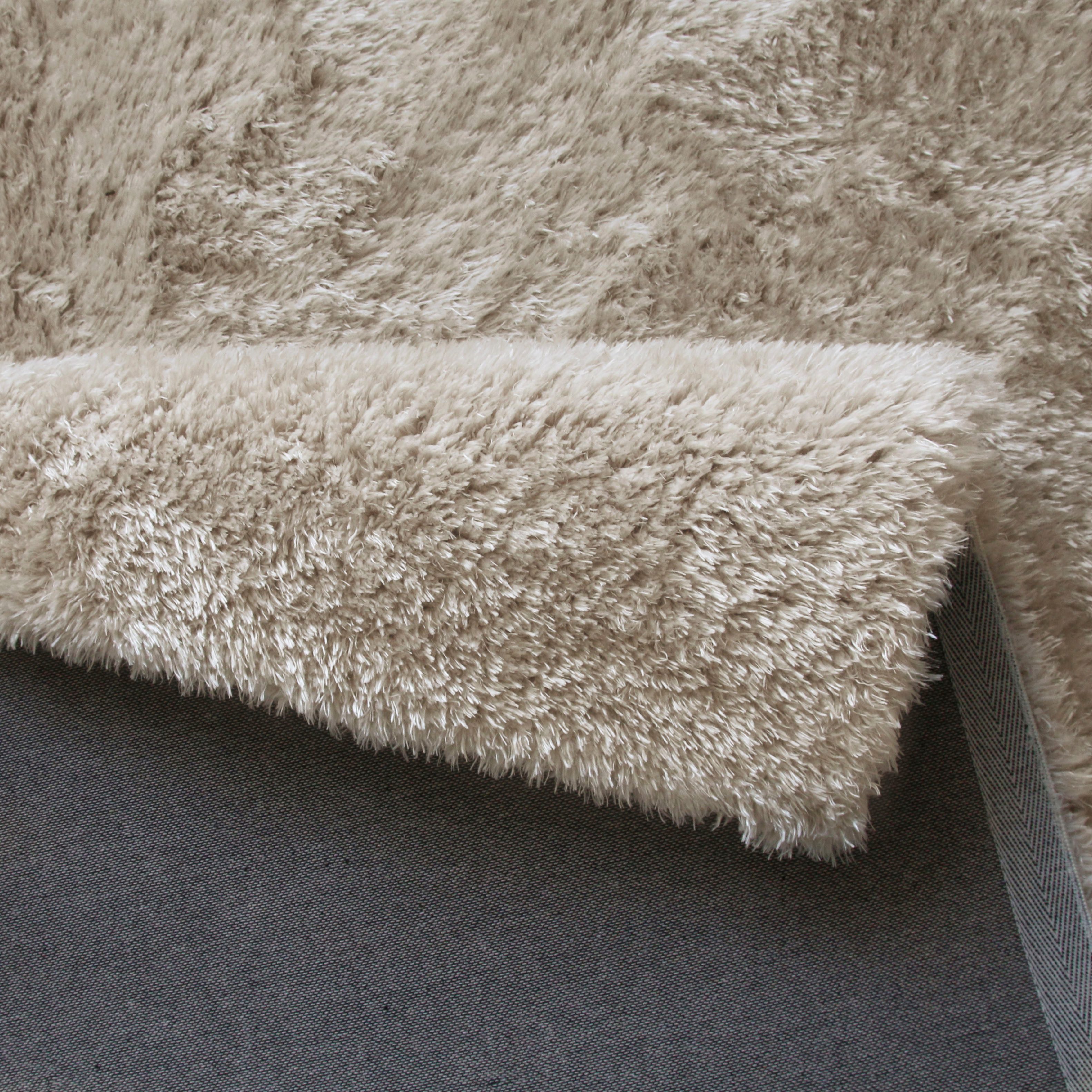 my home Hoogpolig vloerkleed Micro Shaggy zacht, unikleuren, woonkamer, slaapkamer, kinderkamer