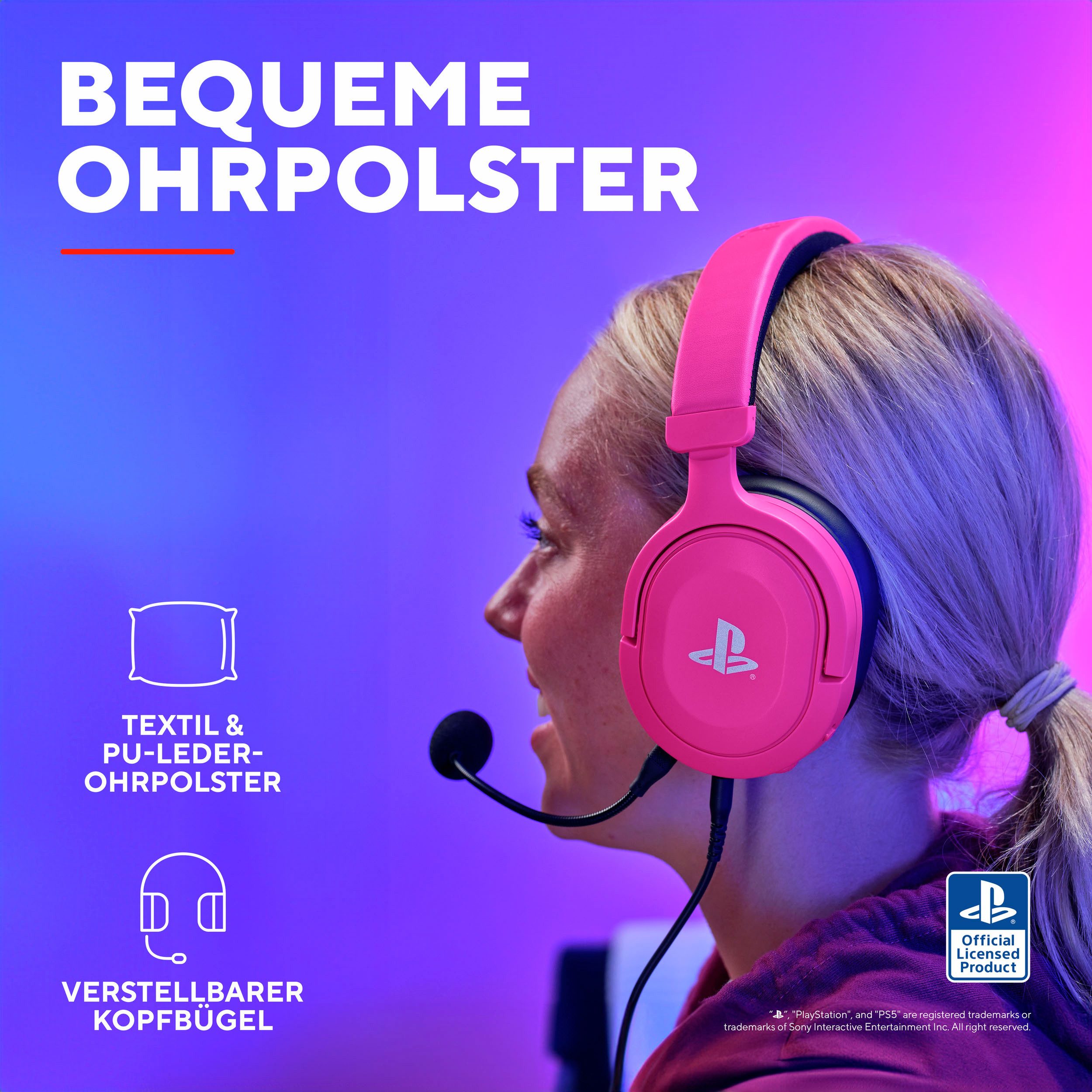 Trust Gaming-headset GXT 498P Forta
