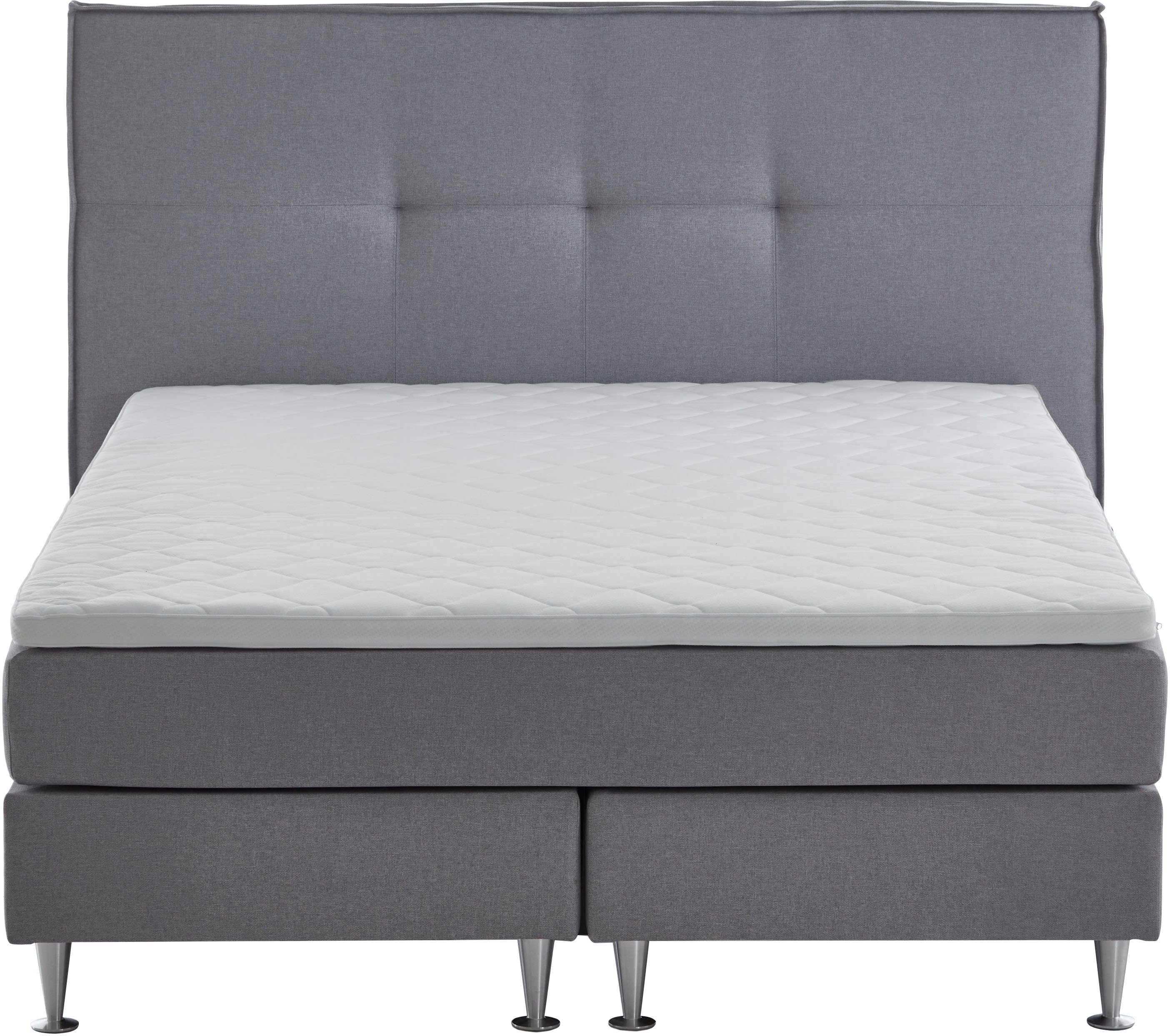 ATLANTIC home collection Boxspring Barnett met pocketveringsmatras en topmatras