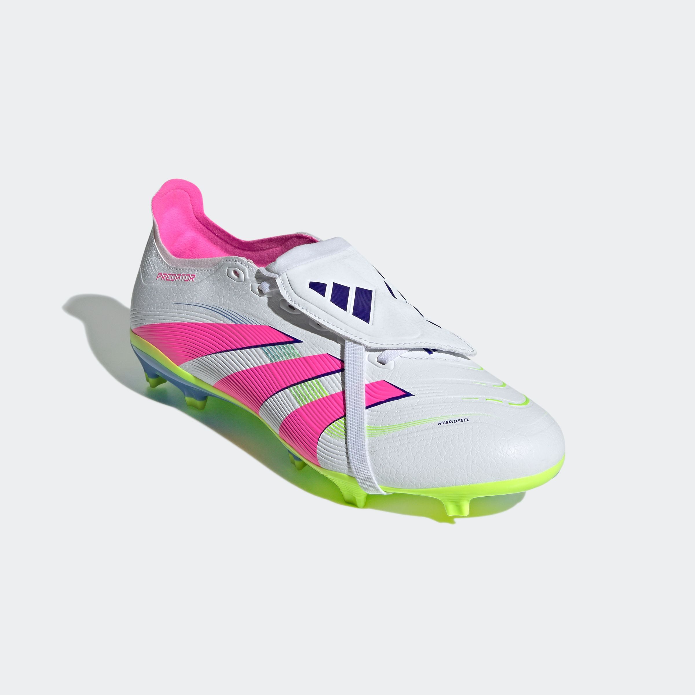 adidas Performance Voetbalschoenen PREDATOR LEAGUE FOLD-OVER TONGUE FG/MG unisex zaalvoetbalschoenen maat 41 wit