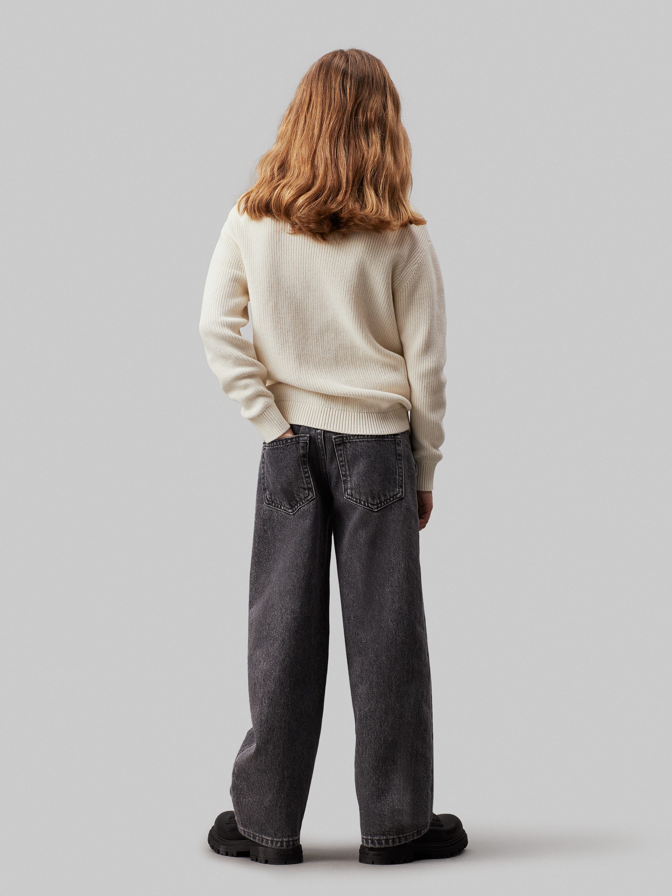Calvin Klein Straight jeans AUTHENTIC GREY SKATER voor kinderen tot 16 jaar