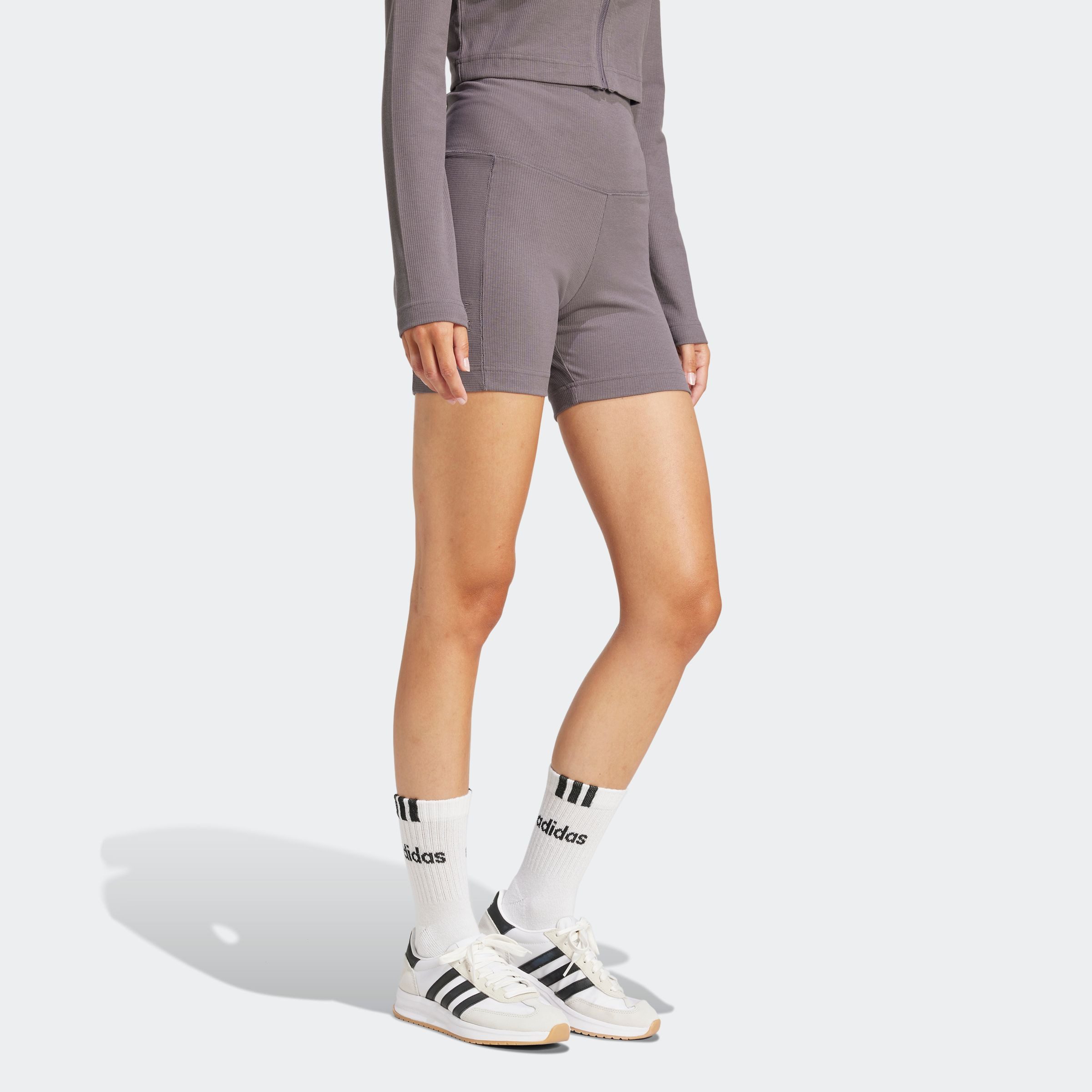 adidas Sportswear Short W LNG RIB BIKER (1-delig)