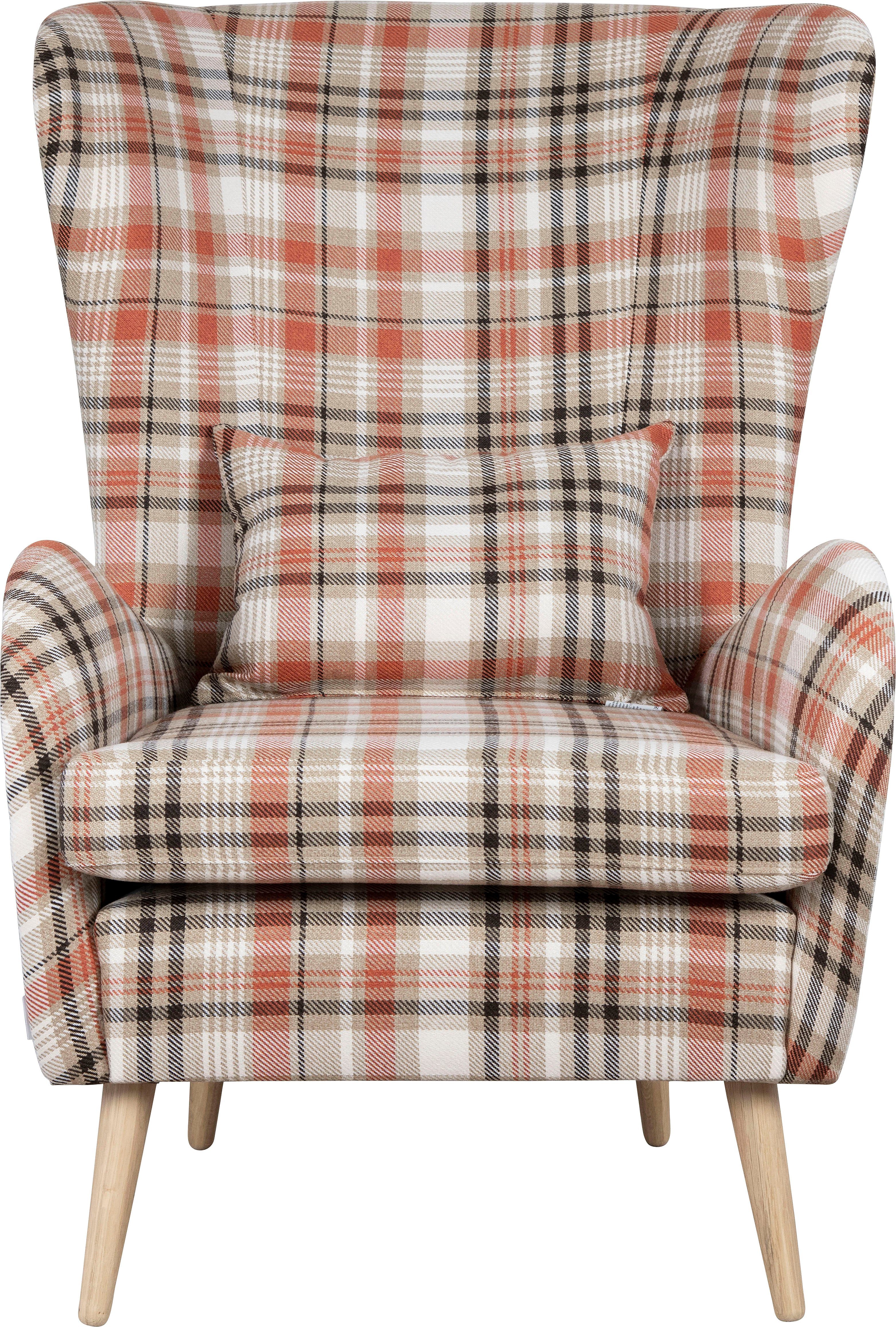 Guido Maria Kretschmer Home&Living Fauteuil Charles oorfauteuil groot en gezellig in een modern design