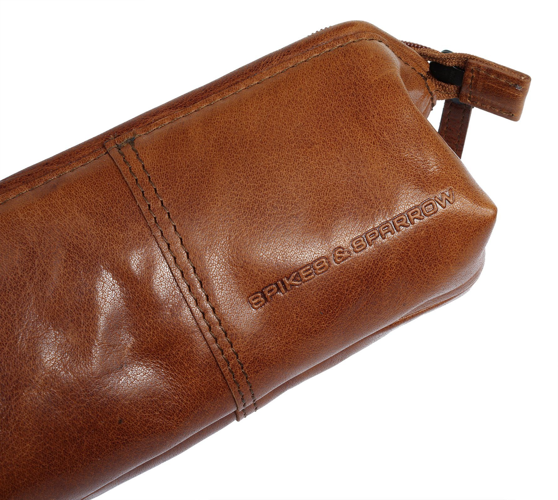 Spikes & Sparrow Nektasje PENCASE echt leder