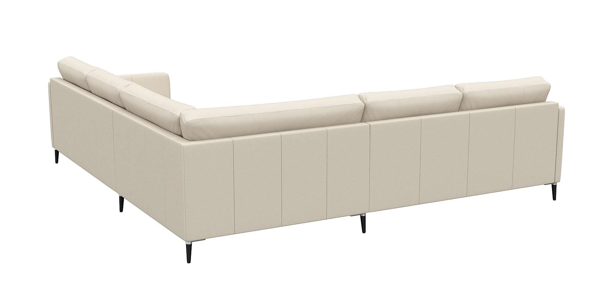 FLEXLUX Hoekbank Fiore, L-vorm, comfortabel en aangenaam door hoogwaardige zitopbouw